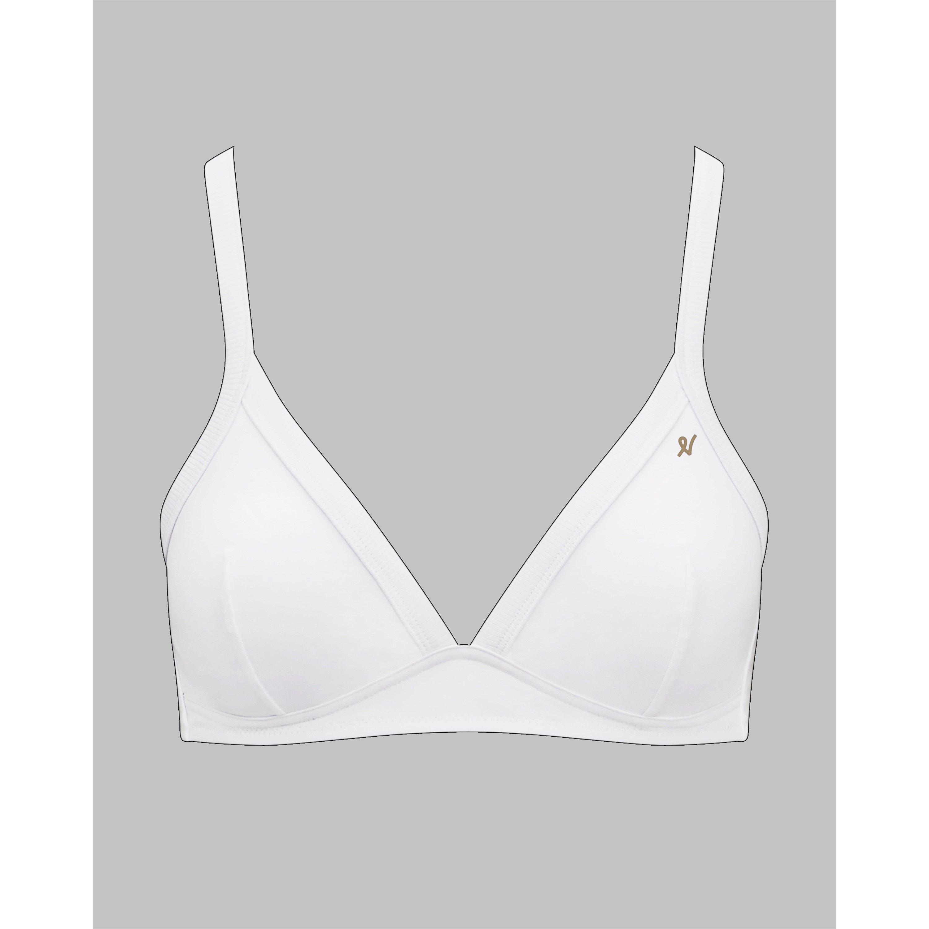 White - Nudea - THE EASY DOES IT BRALETTE ORGANIC COTTON - 5