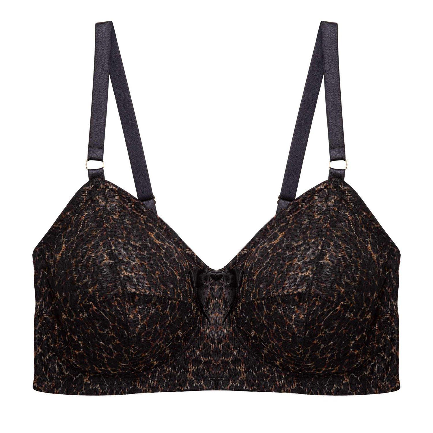 Leopard Print - Playful Promises - Hazel Leopard Print Bullet Bra - 3