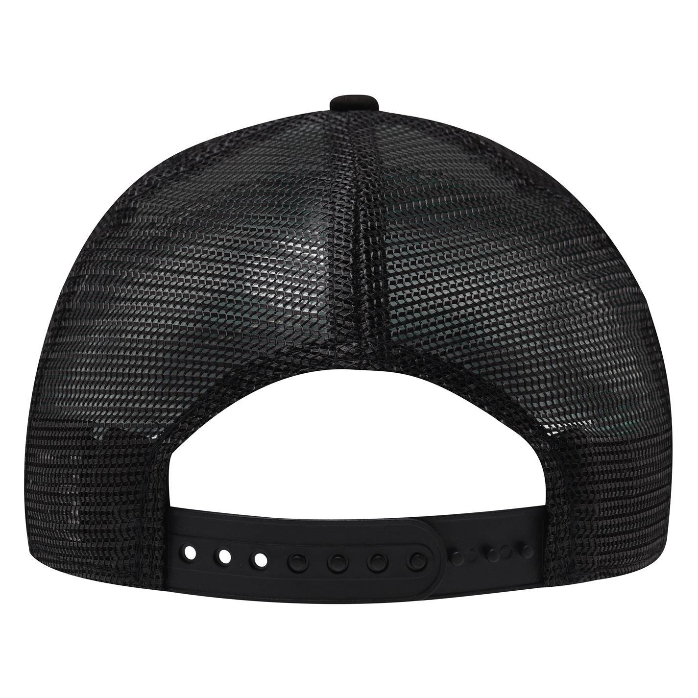NY Triple Black - New Era - Youth Adjustable Trucker Cap - 3