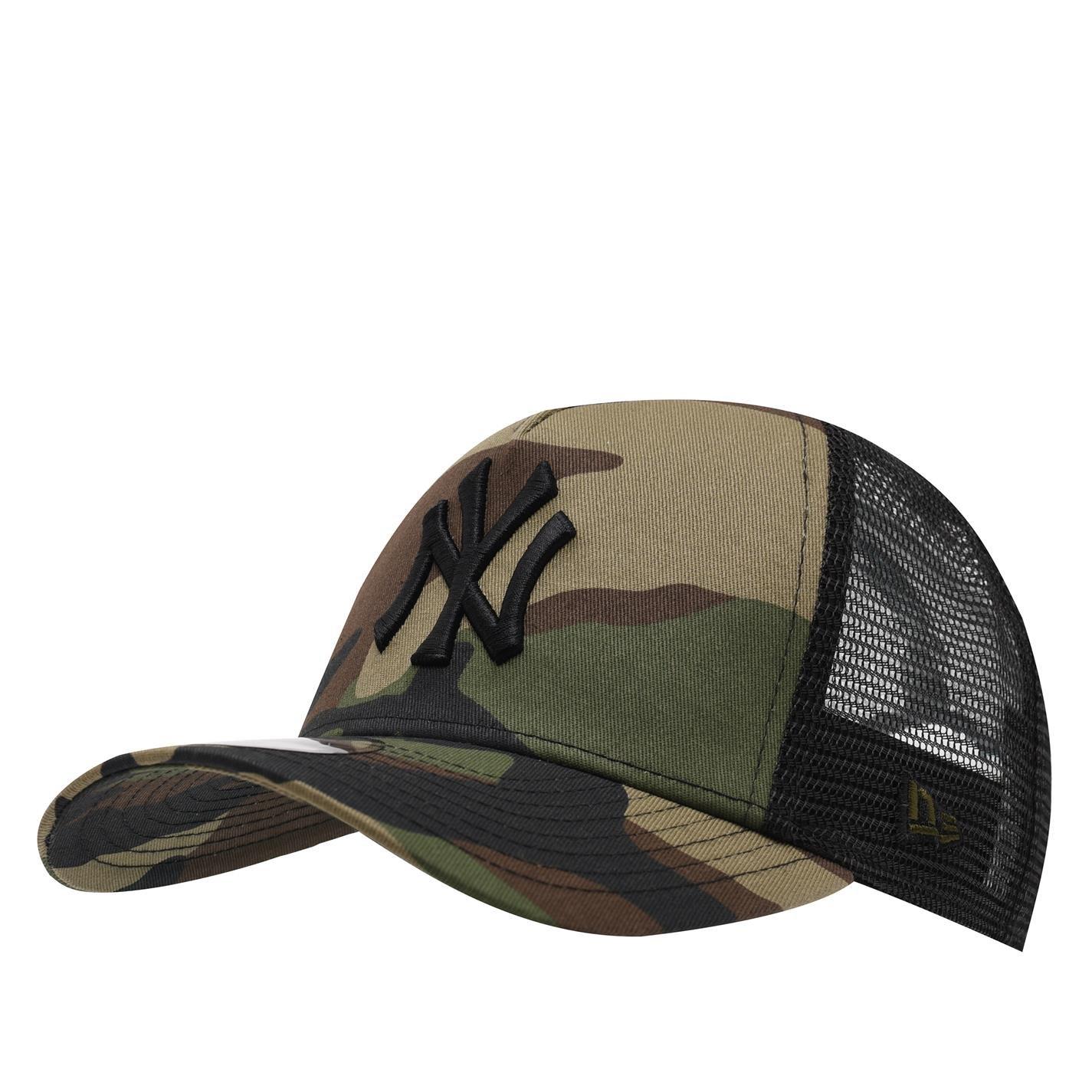 New Era  Kids Youth Adjustable Trucker Cap - Ny Camo Wdc - Youth