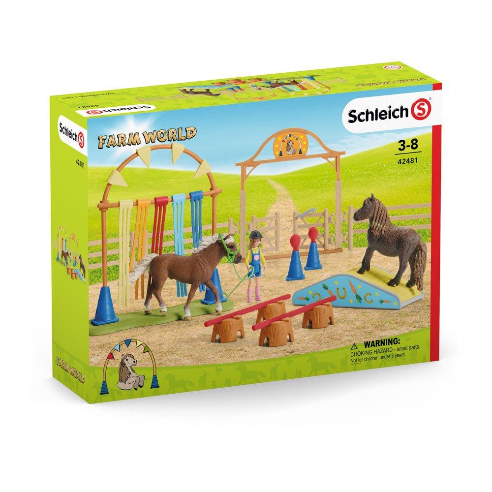 Multi - Schleich - Farm World Pony Agility T - 8