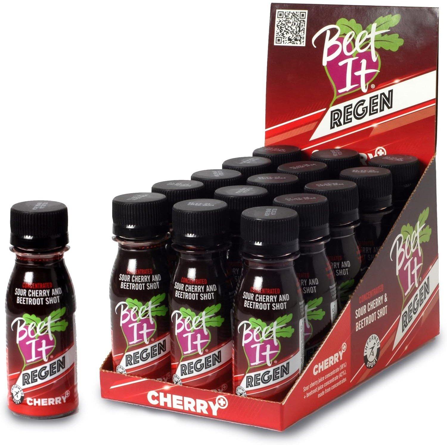 Beet It-Sport  Beet It Regen Cherry+ Shot (Box X 15) - Unflavoured - box of 15