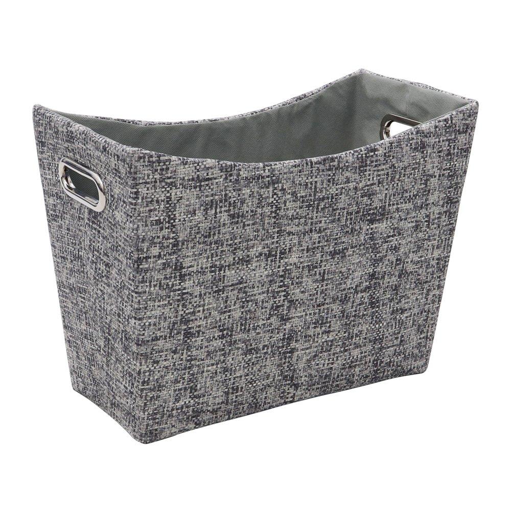 Grey - JVL - Urban Paper Magazine Holder - 1