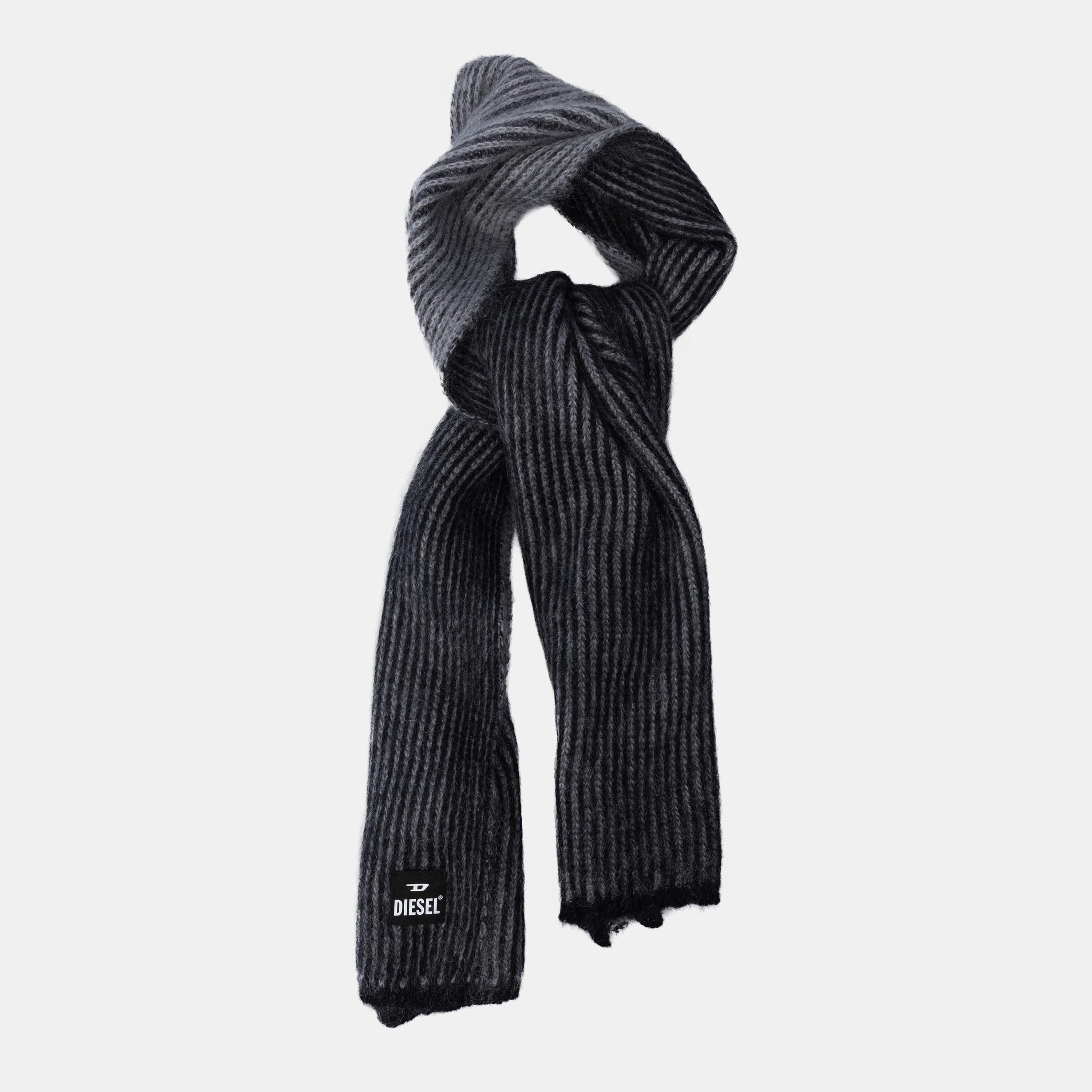 Black - Diesel - K-Edro-Mohair Scarf - 1