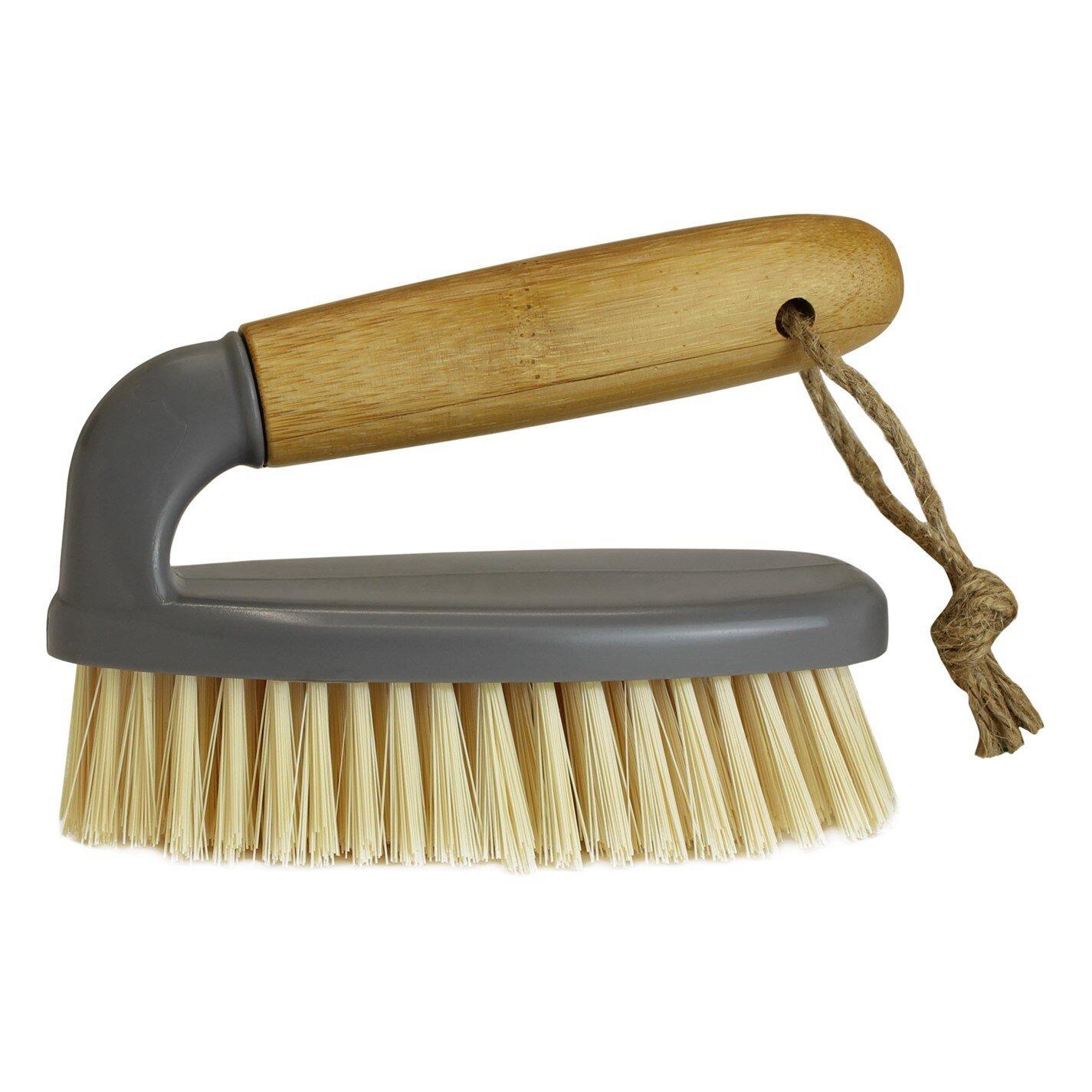 Natural - JVL - Bamboo Cleaning Brush Set - 2