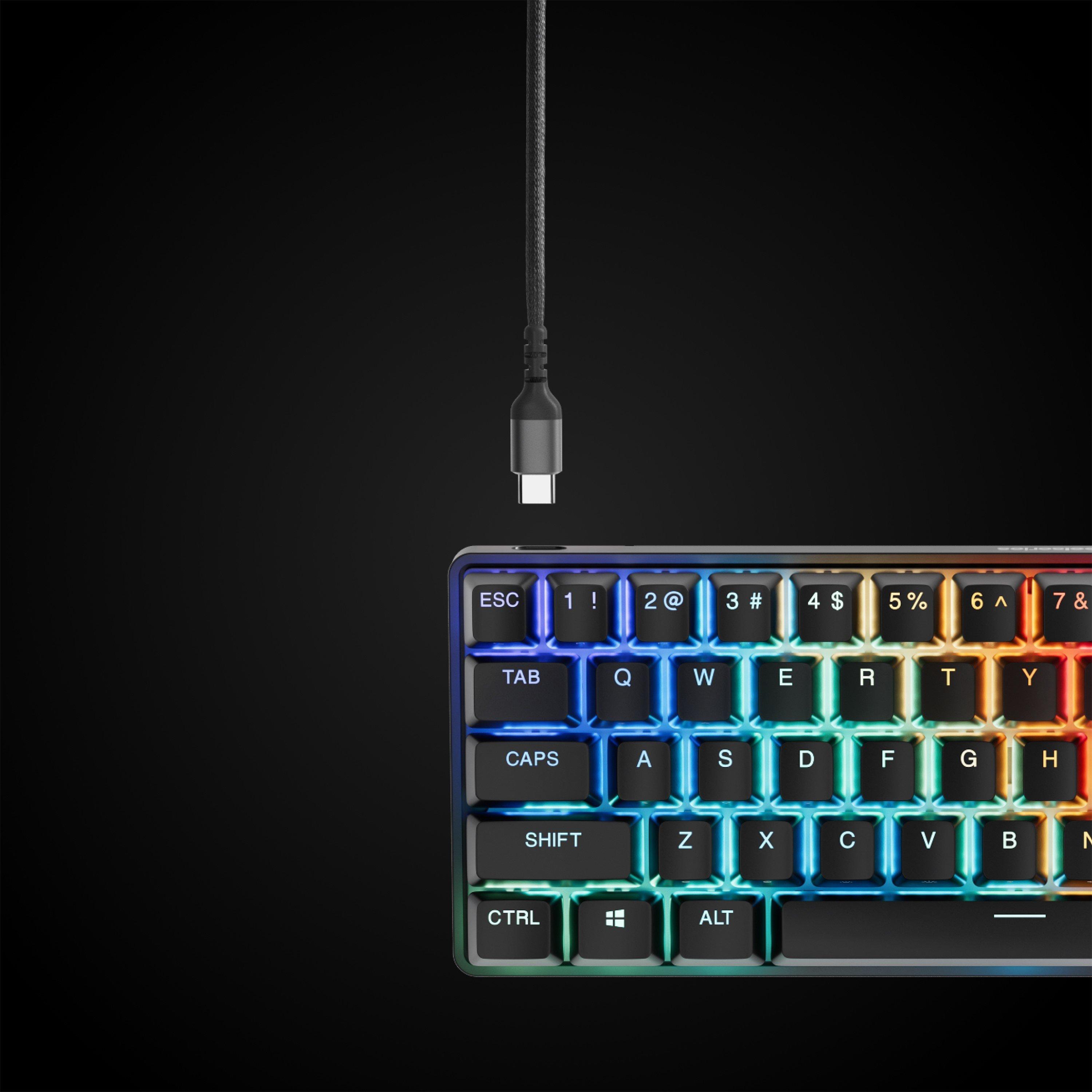 RGB - SteelSeries - SteelSeries Apex Pro Mini-Gen 3 Gaming Keyboard - 4