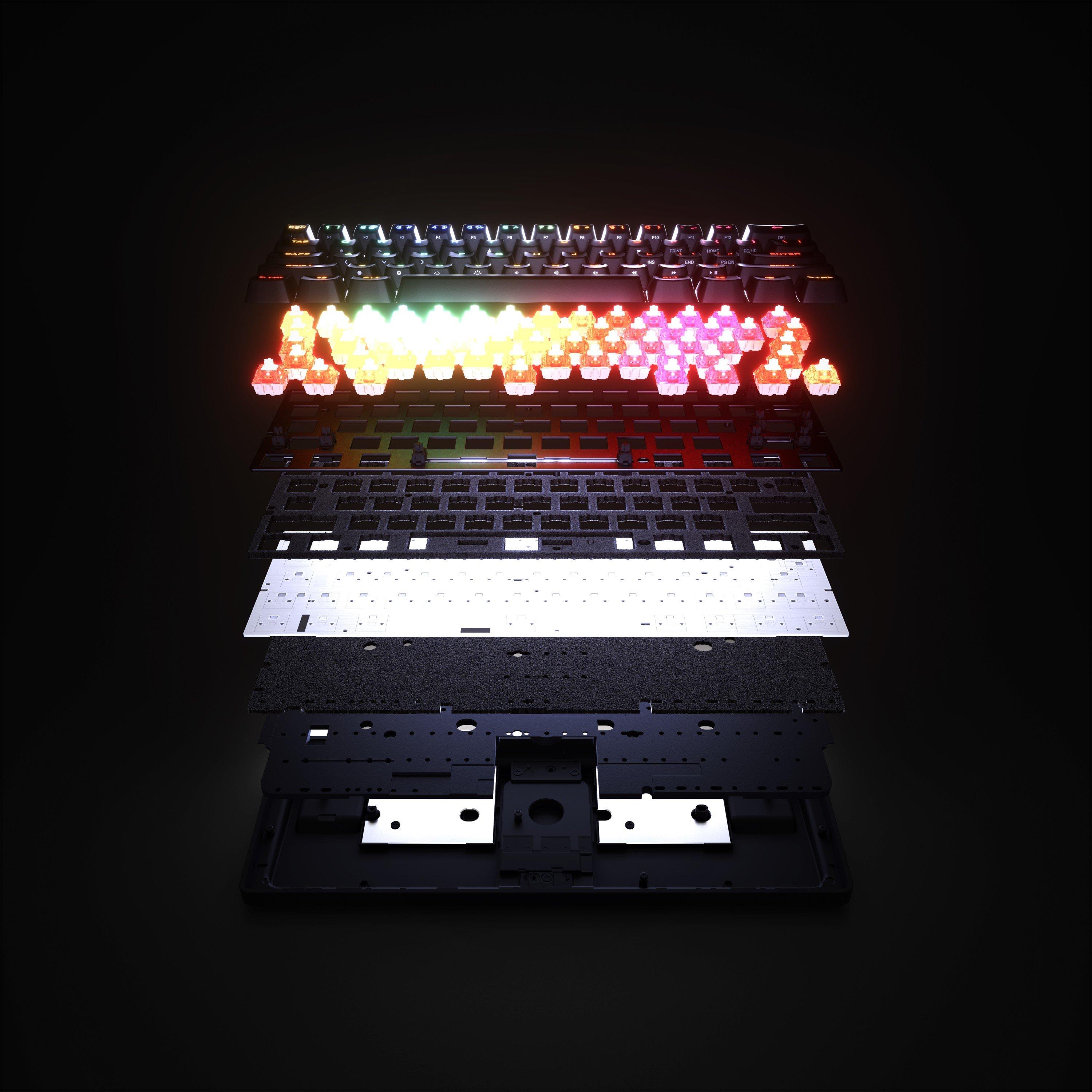 RGB - SteelSeries - SteelSeries Apex Pro Mini-Gen 3 Gaming Keyboard - 6