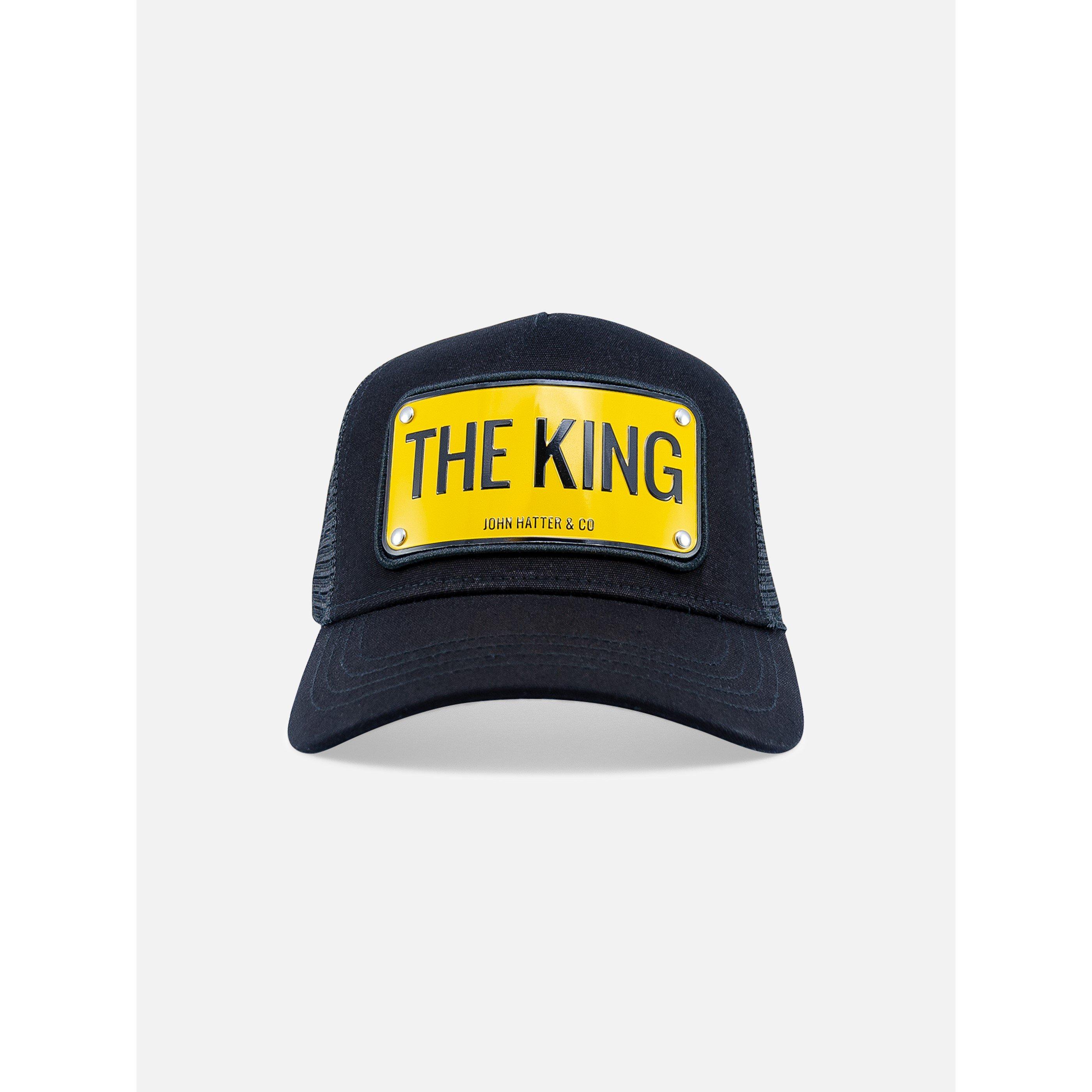 Black w/ yellow - John Hatter and CO - John Hatter Trucker Cap The King - 3