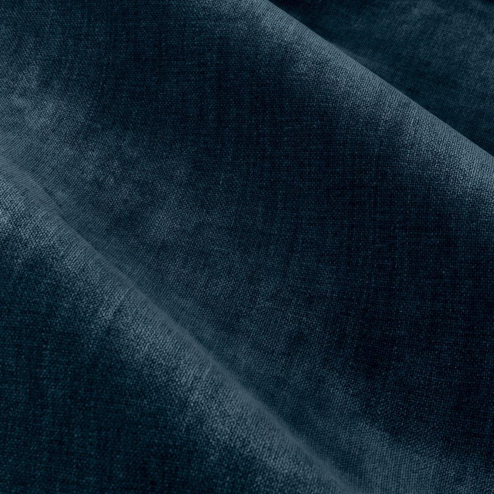 Navy - Yard - Heavy Chenille Fully Lined Pencil Pleat Curtains - 4