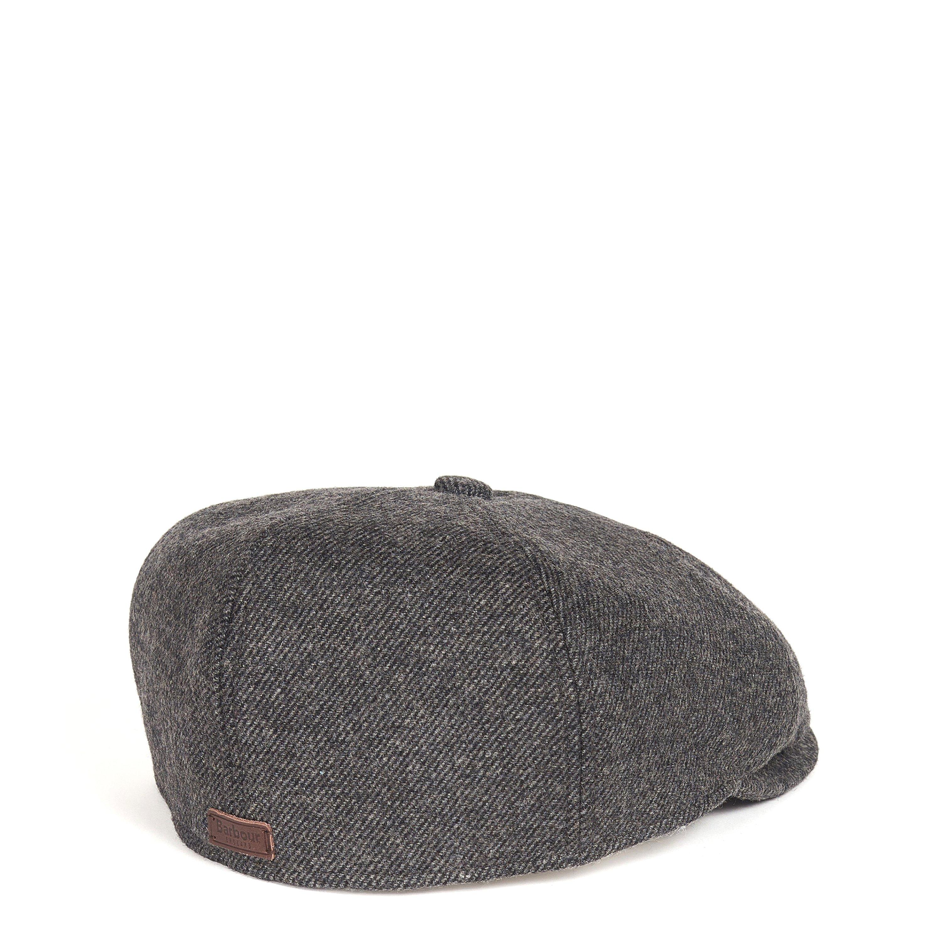 Charcoal CH15 - Barbour - Claymore Wool Mix Baker Boy Cap - 2