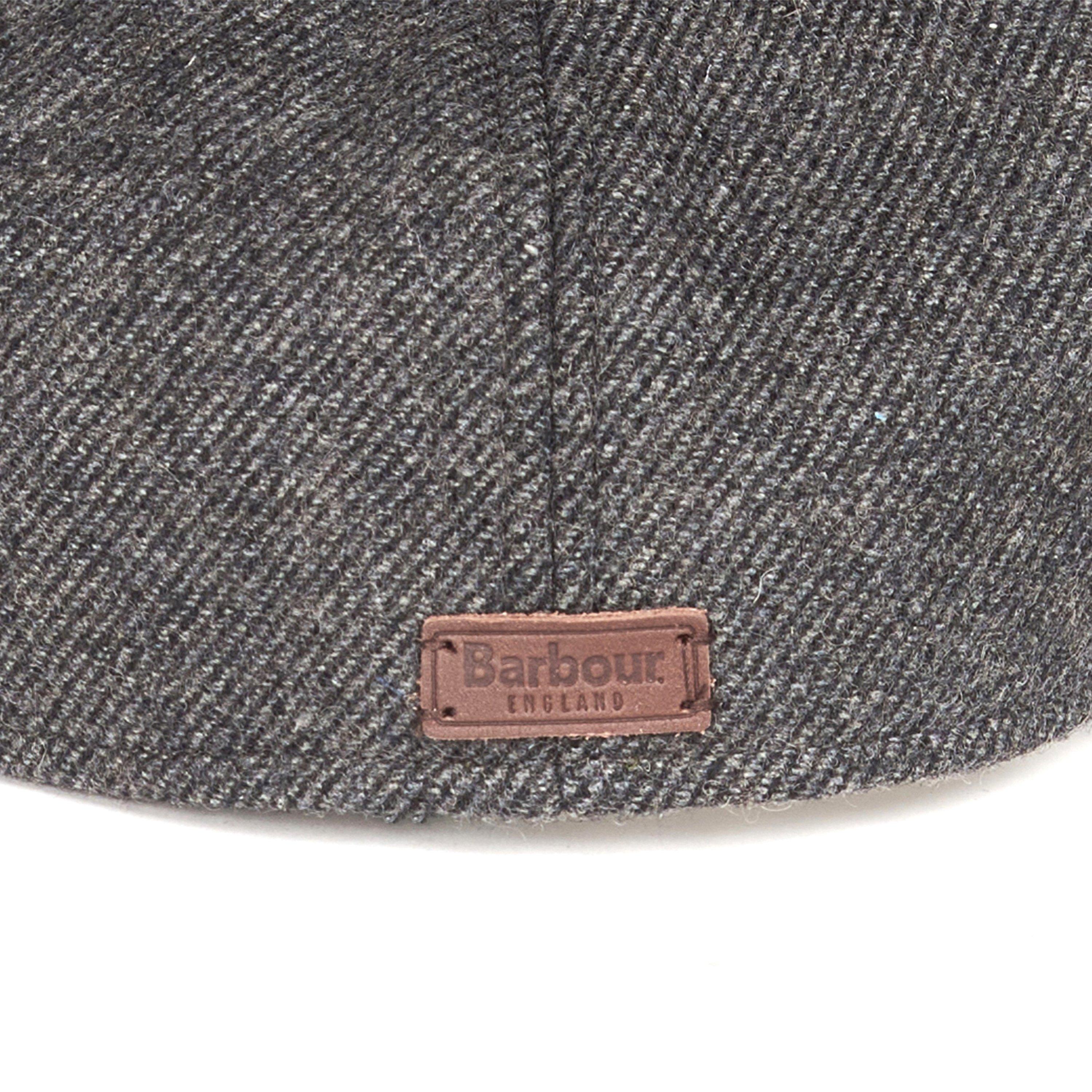 Charcoal CH15 - Barbour - Claymore Wool Mix Baker Boy Cap - 4