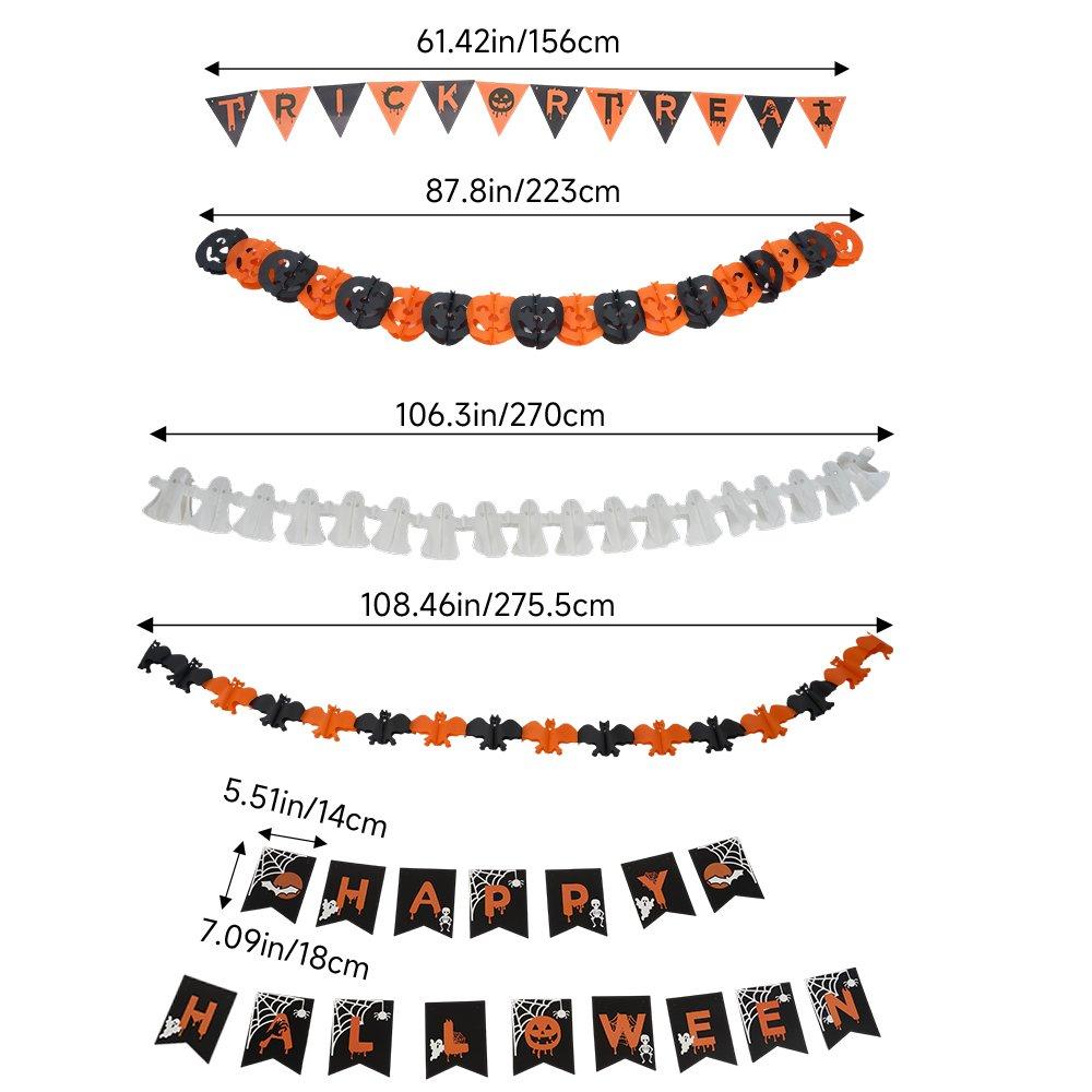 Multi - LIFE IDEAS - Funny Spooky Halloween Decoration Kit - 2