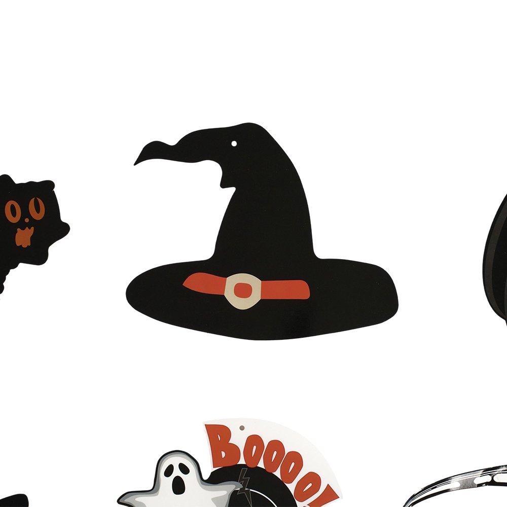 Multi - LIFE IDEAS - Funny Spooky Halloween Decoration Kit - 7