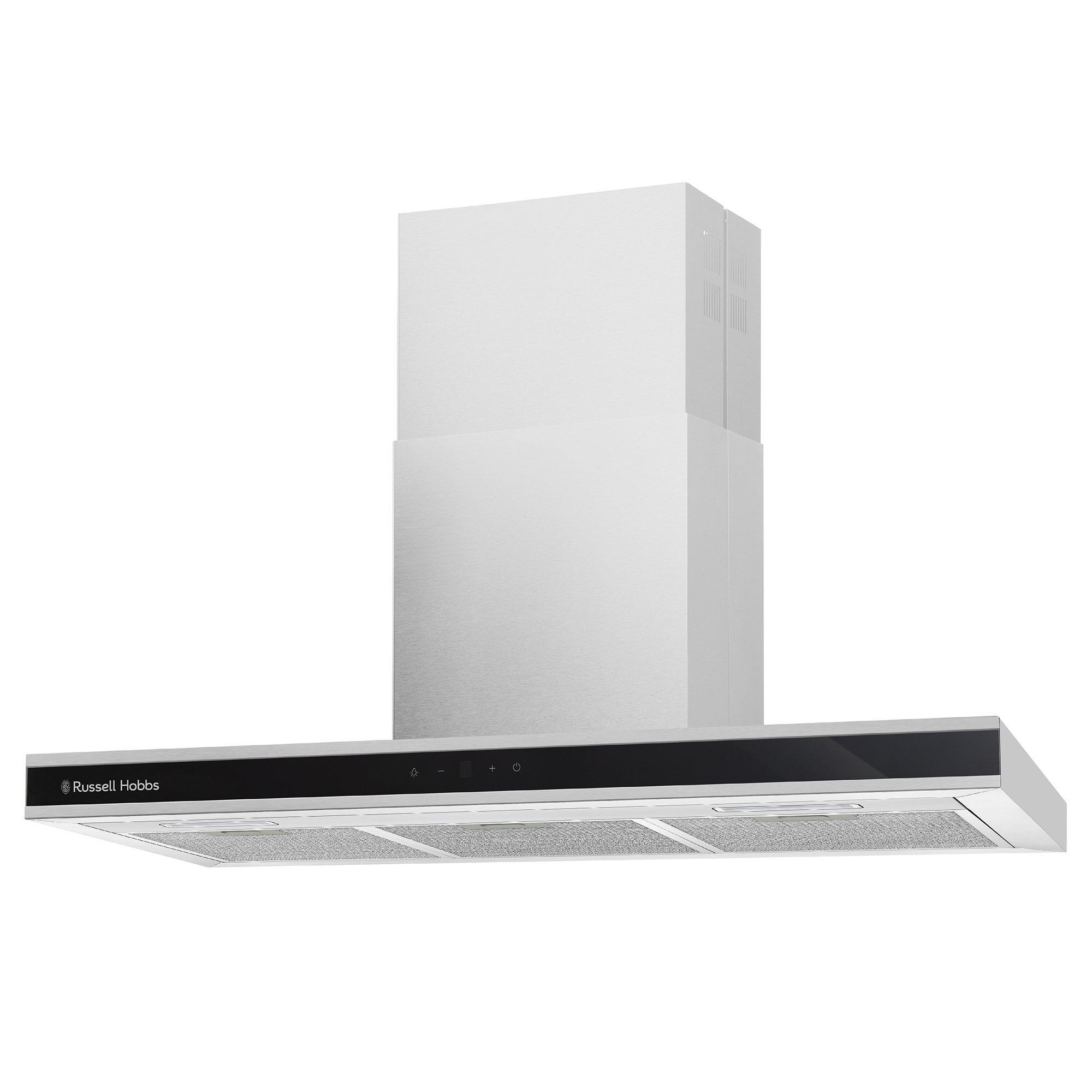Stainless Steel - Russell Hobbs - RHGCH903SS 90cm T-Shaped Cooker Hood - 9