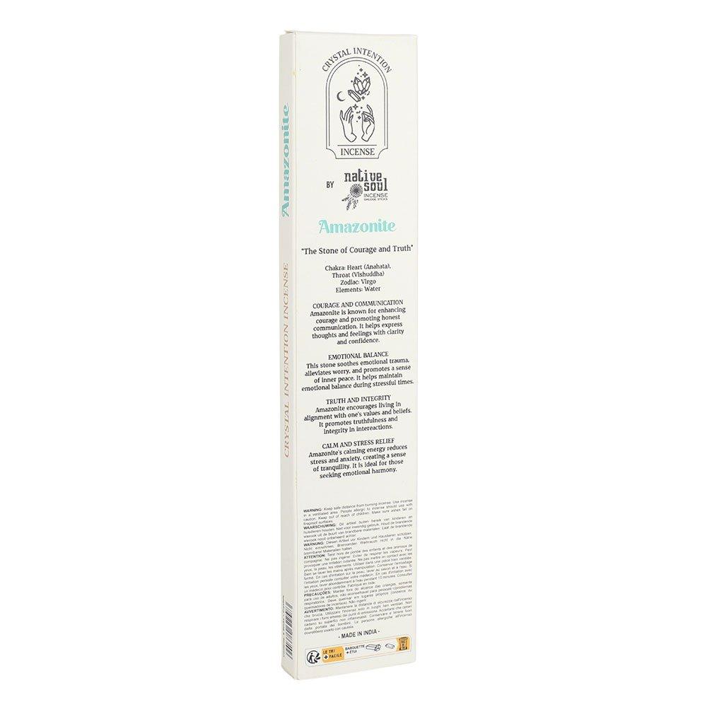 White - Something Different - 12 Packs of Native Soul Crystal Intentions Incense - 2