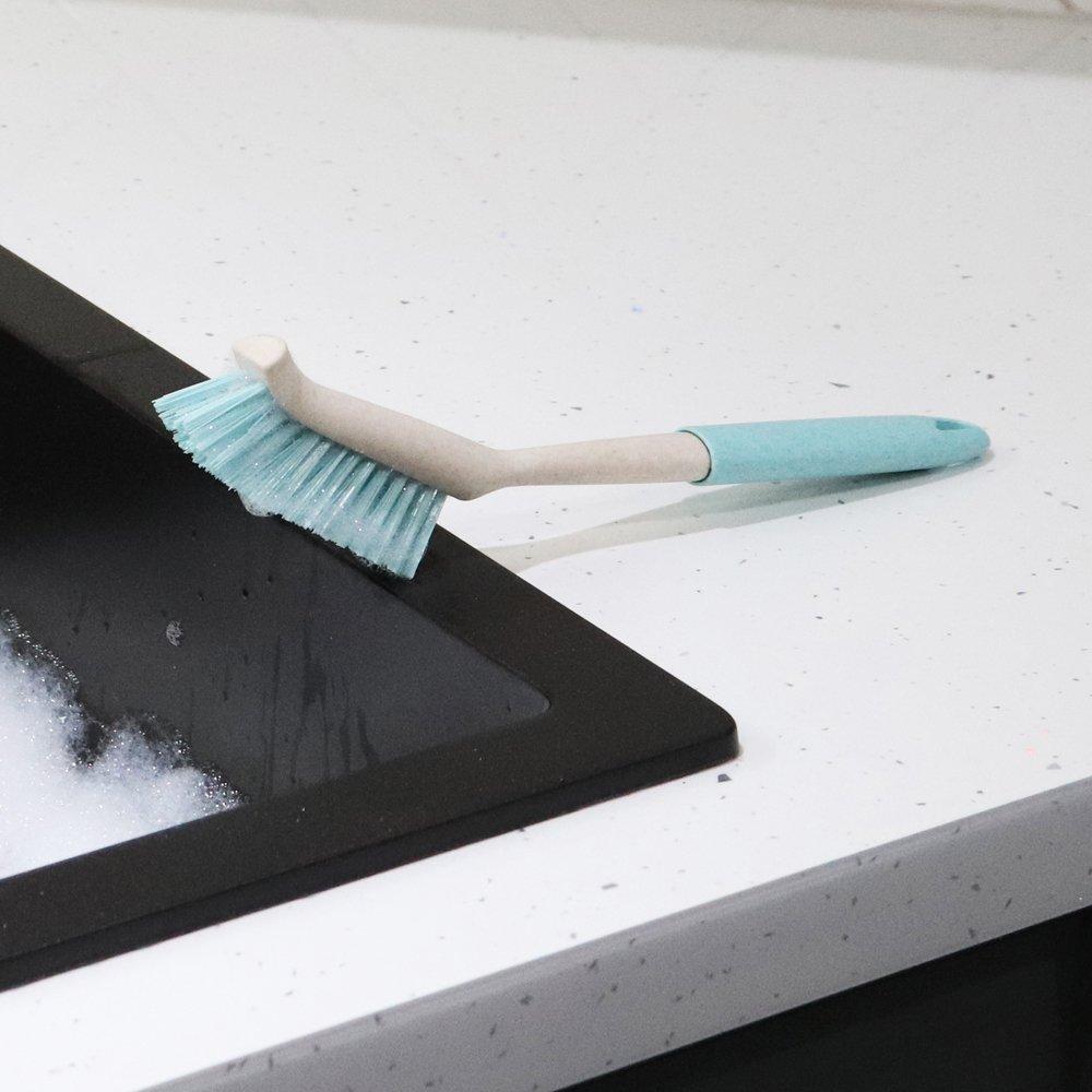 Blue - JVL - Antibac Dish Brush Set - 5