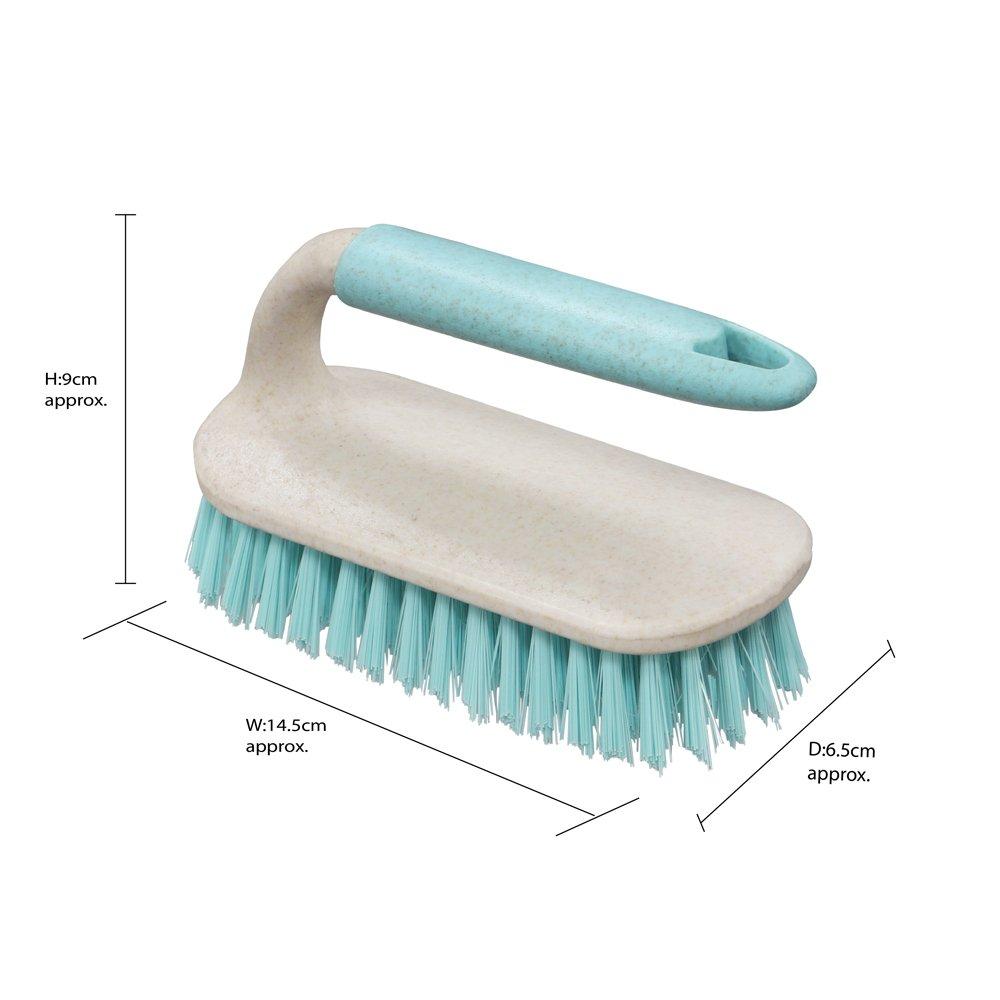 Blue - JVL - Antibac Dish Brush Set - 10