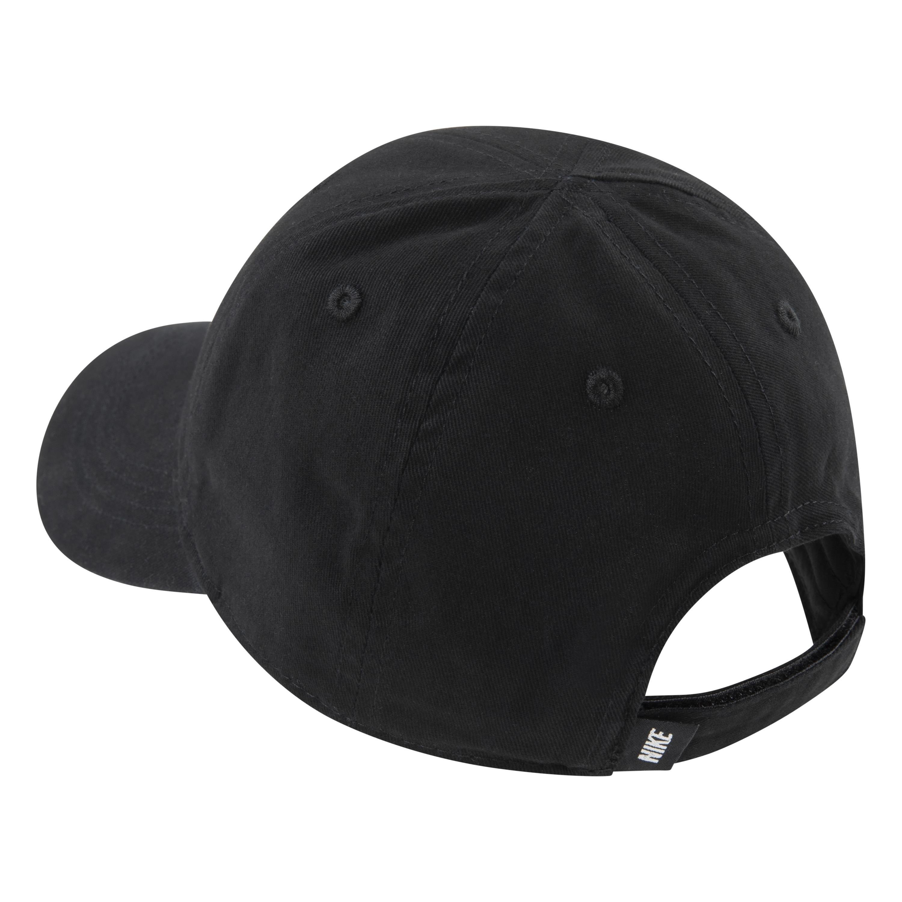 Zwart - Nike - Swoosh Cap Infants - 2