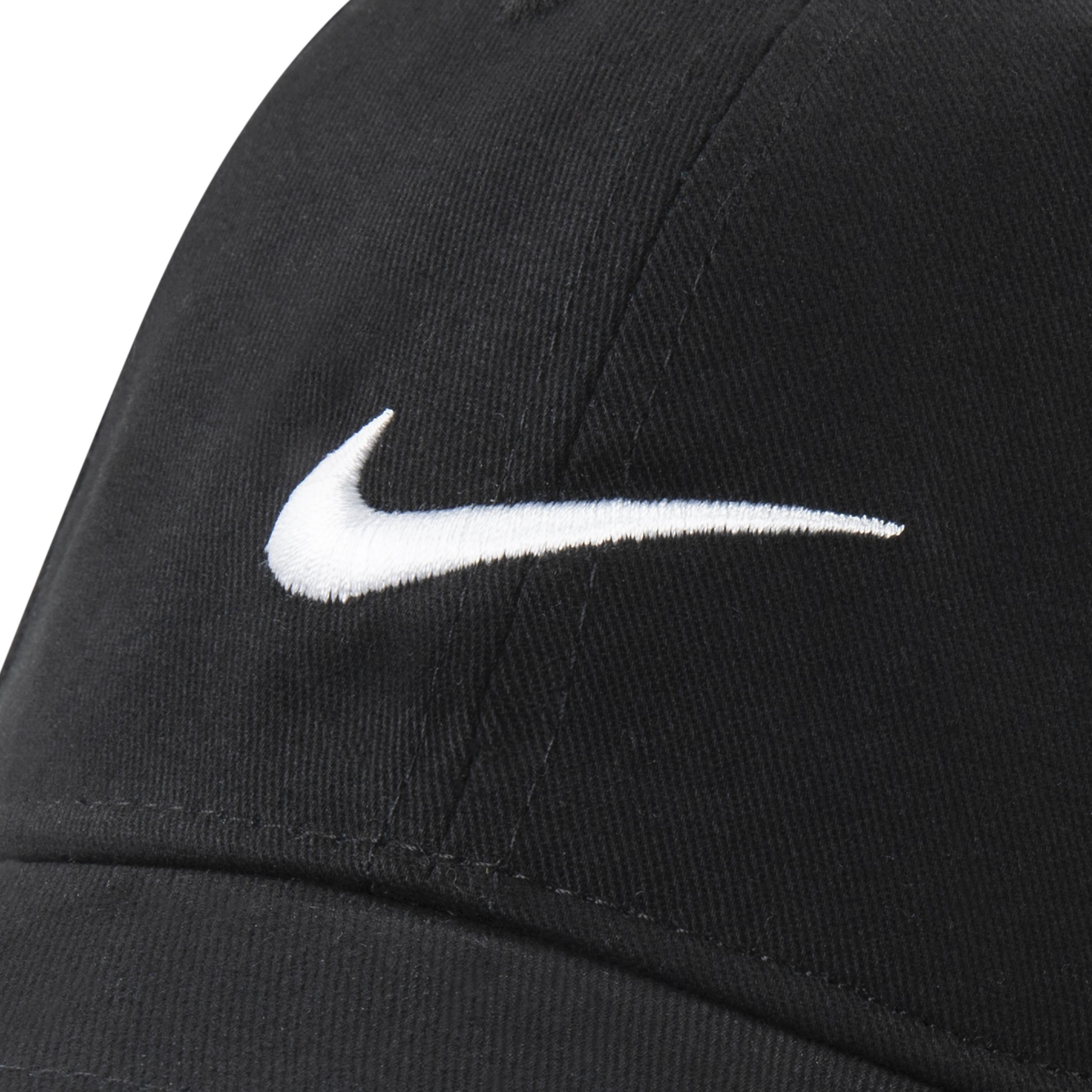 Zwart - Nike - Swoosh Cap Infants - 4