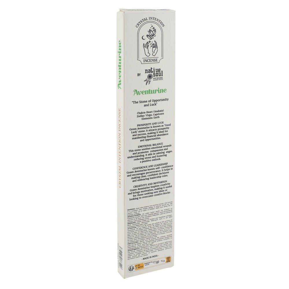 White - Something Different - 12 Packs of Native Soul Crystal Intentions Incense - 2