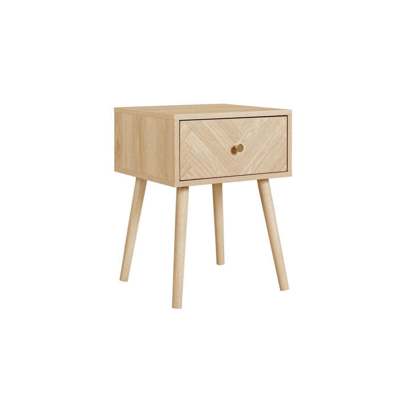 Brown - Birlea - Herringford Bedside Table - 5