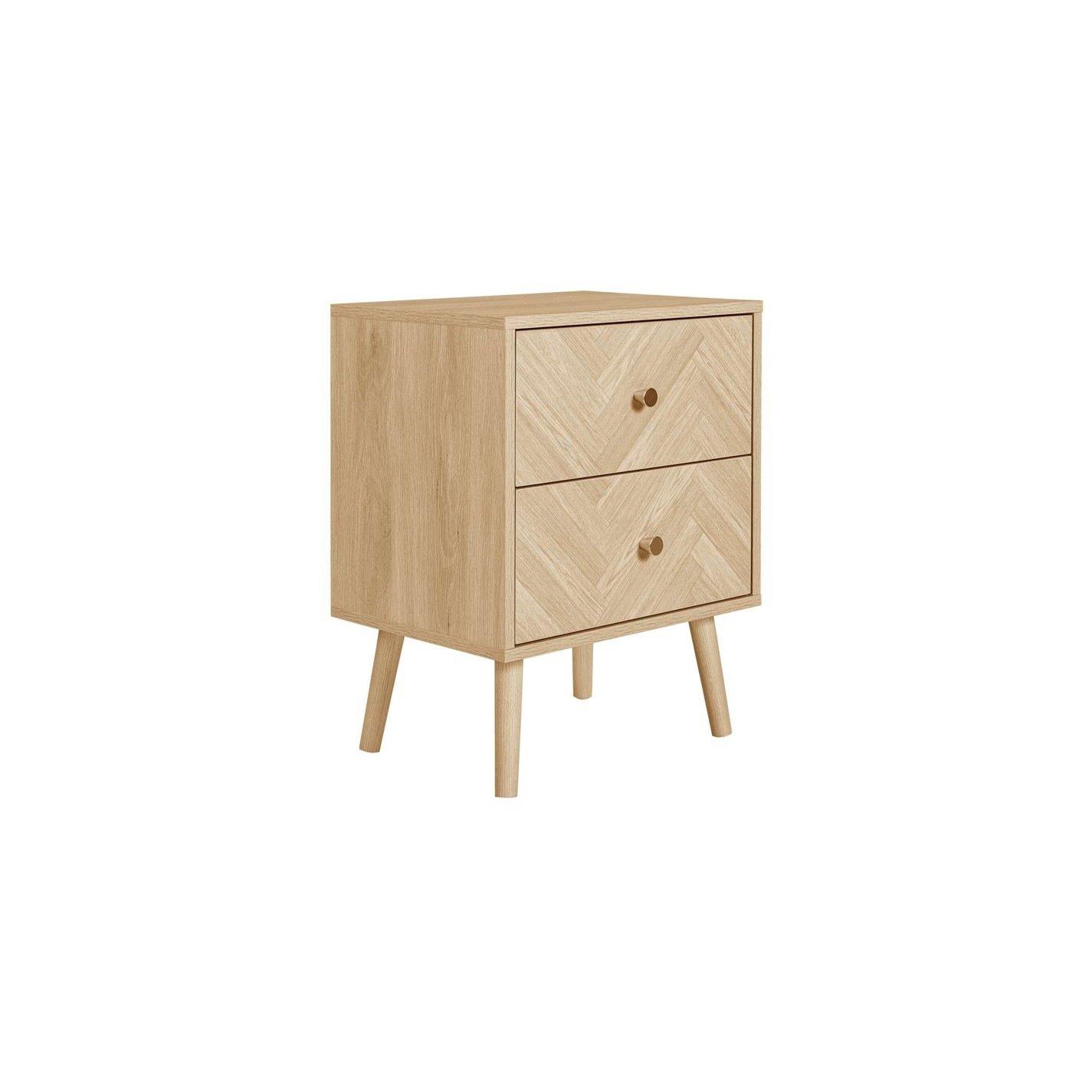 Brown - Birlea - Herringford Bedside Table - 6