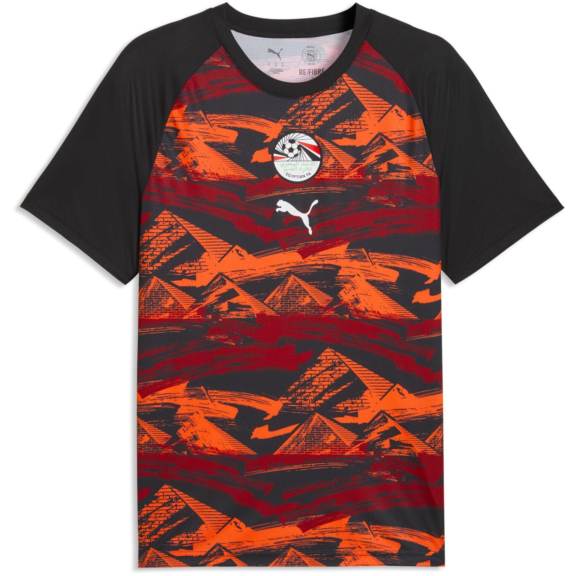 Schwarz/Rot - Puma - Men's Egypt Short Sleeve T-Shirt - 1