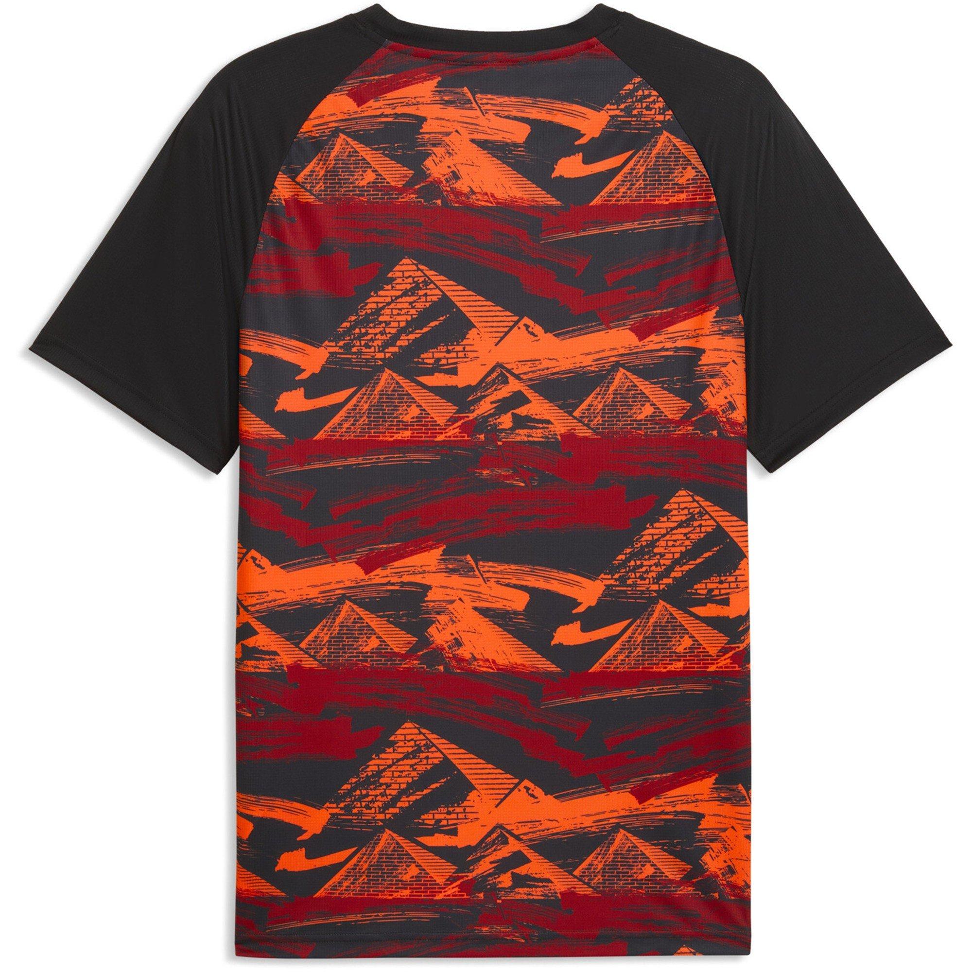 Schwarz/Rot - Puma - Men's Egypt Short Sleeve T-Shirt - 2