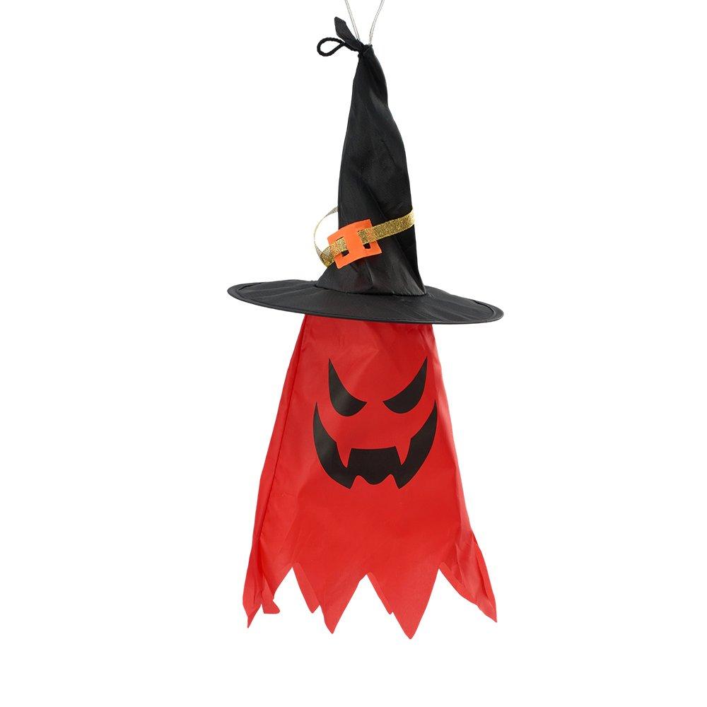 Multi - LIFE IDEAS - 5Pcs Halloween Ghost Witch Hats with LED Lights - 7