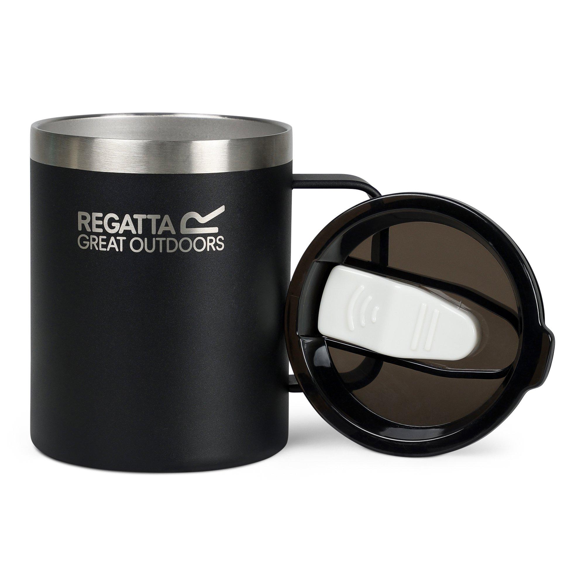 Black - Regatta - Thermulate 0.35L Spill-Proof Travel Mug - 4