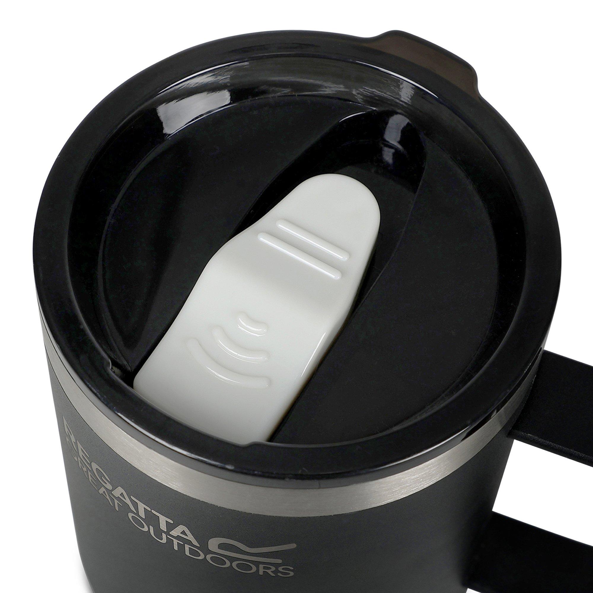 Black - Regatta - Thermulate 0.35L Spill-Proof Travel Mug - 7