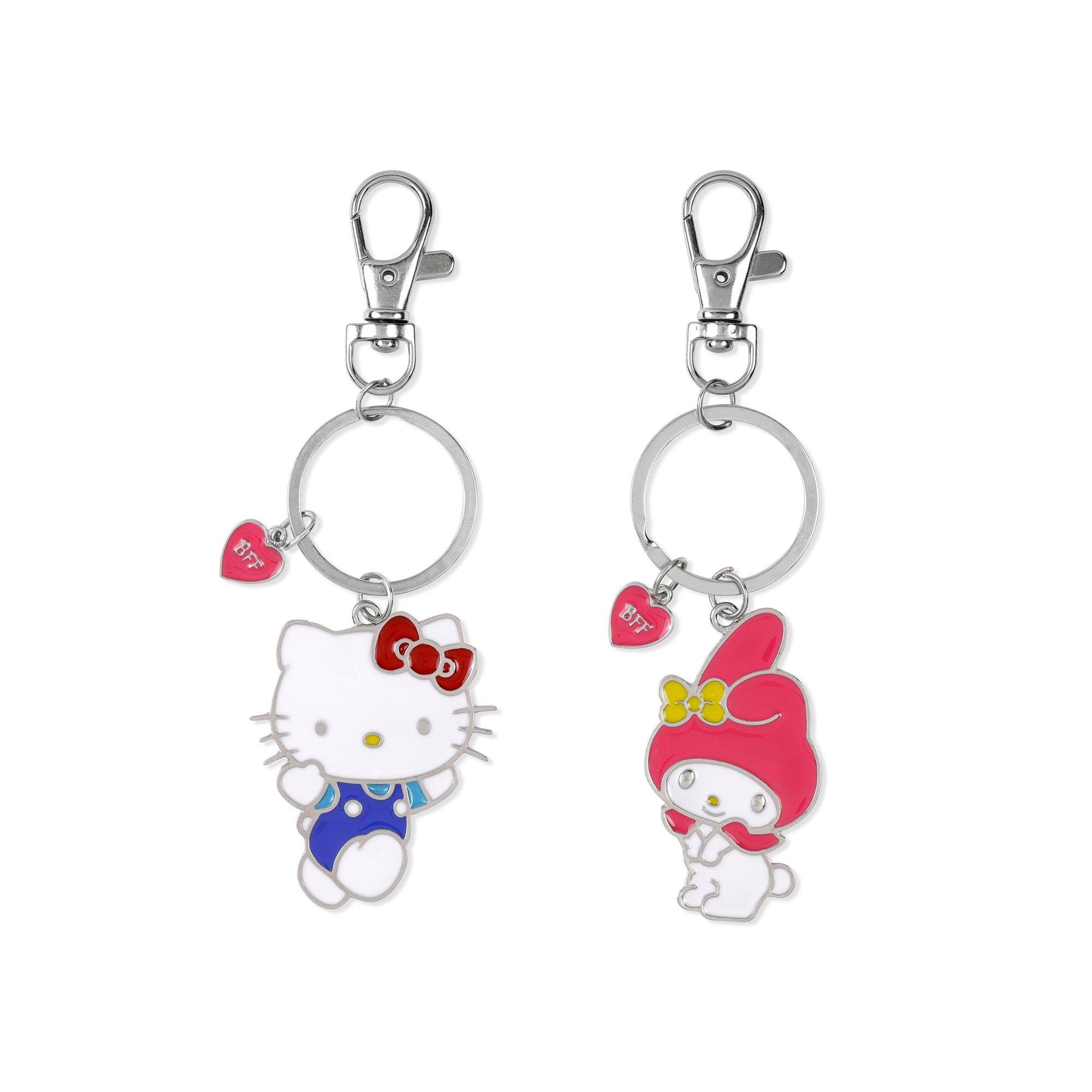 Multi - Hello Kitty - Hello Kitty Friends Metal Keychain 2 Pack - 1