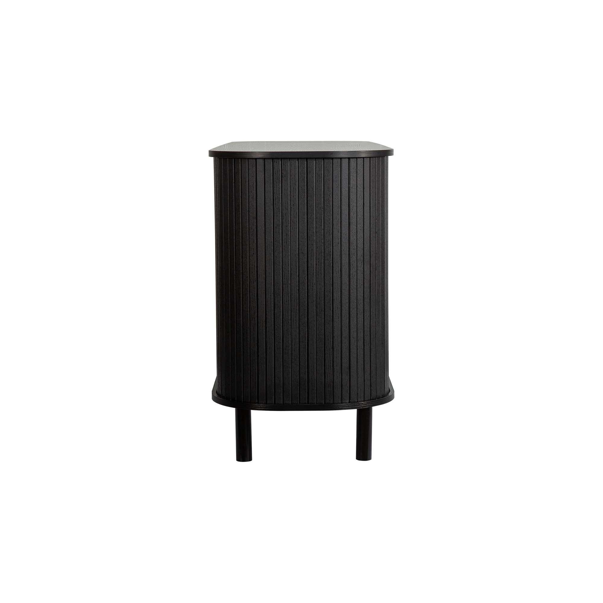 Black - Birlea - Axel 2 Door Fluted Sideboard - 10