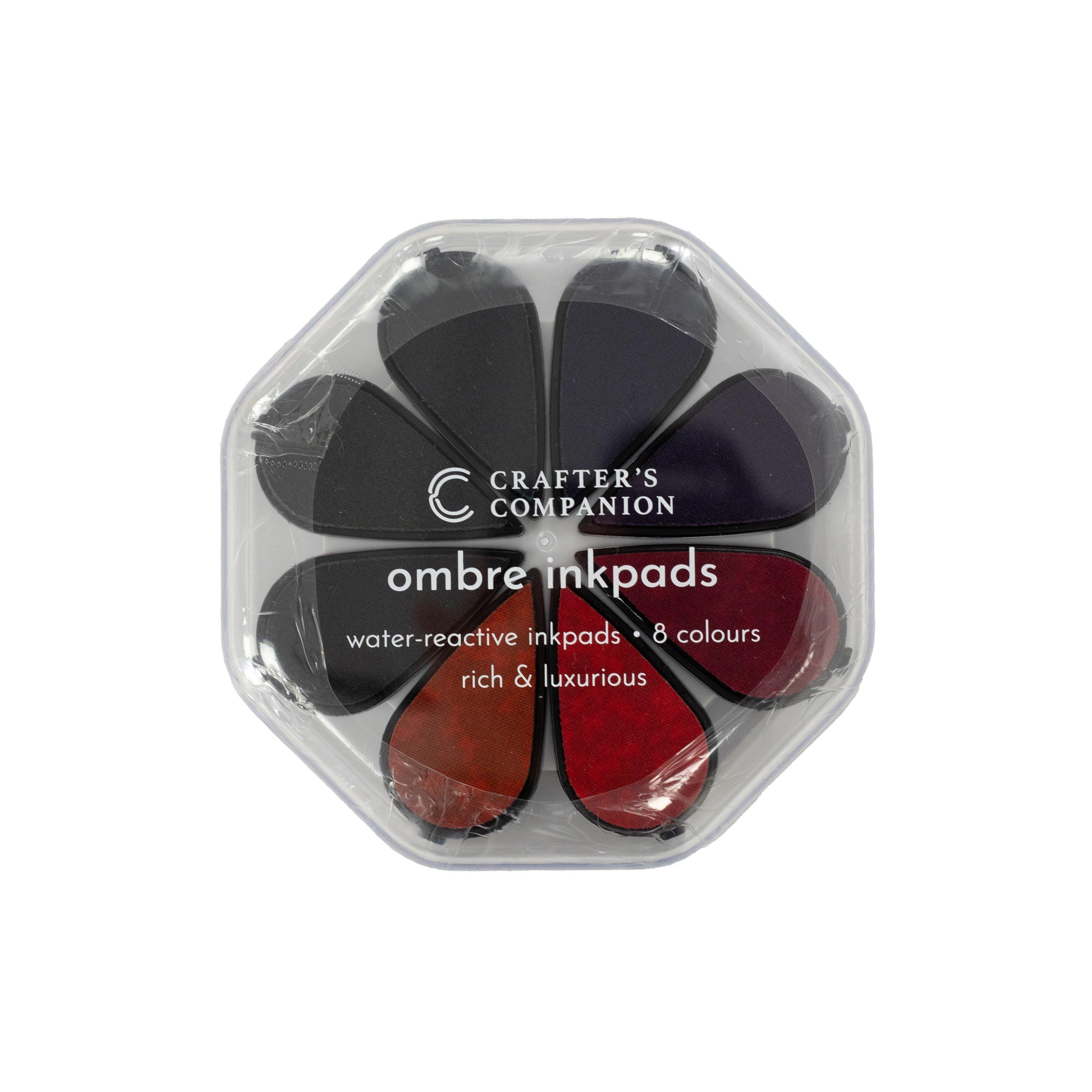 Multi - Crafters Companion - Water Reactive Ombre Inkpads - Rich and Luxurious - 1