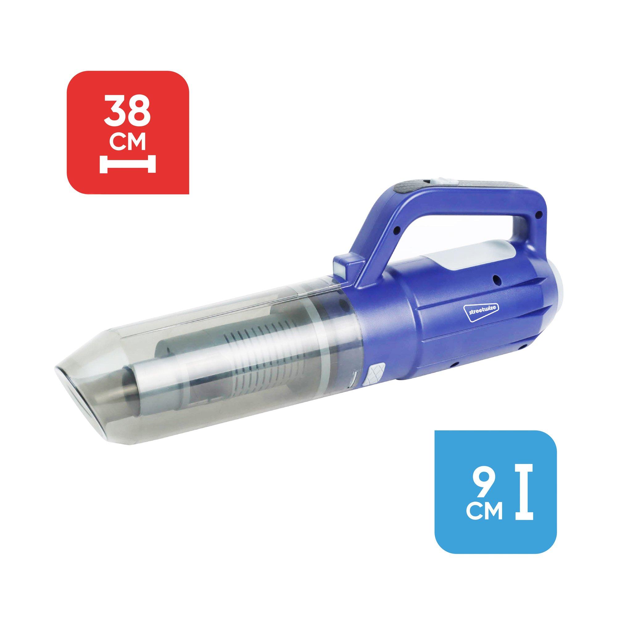Blue - Streetwize - 12V Wet & Dry Car Vacuum Cleaner - 2