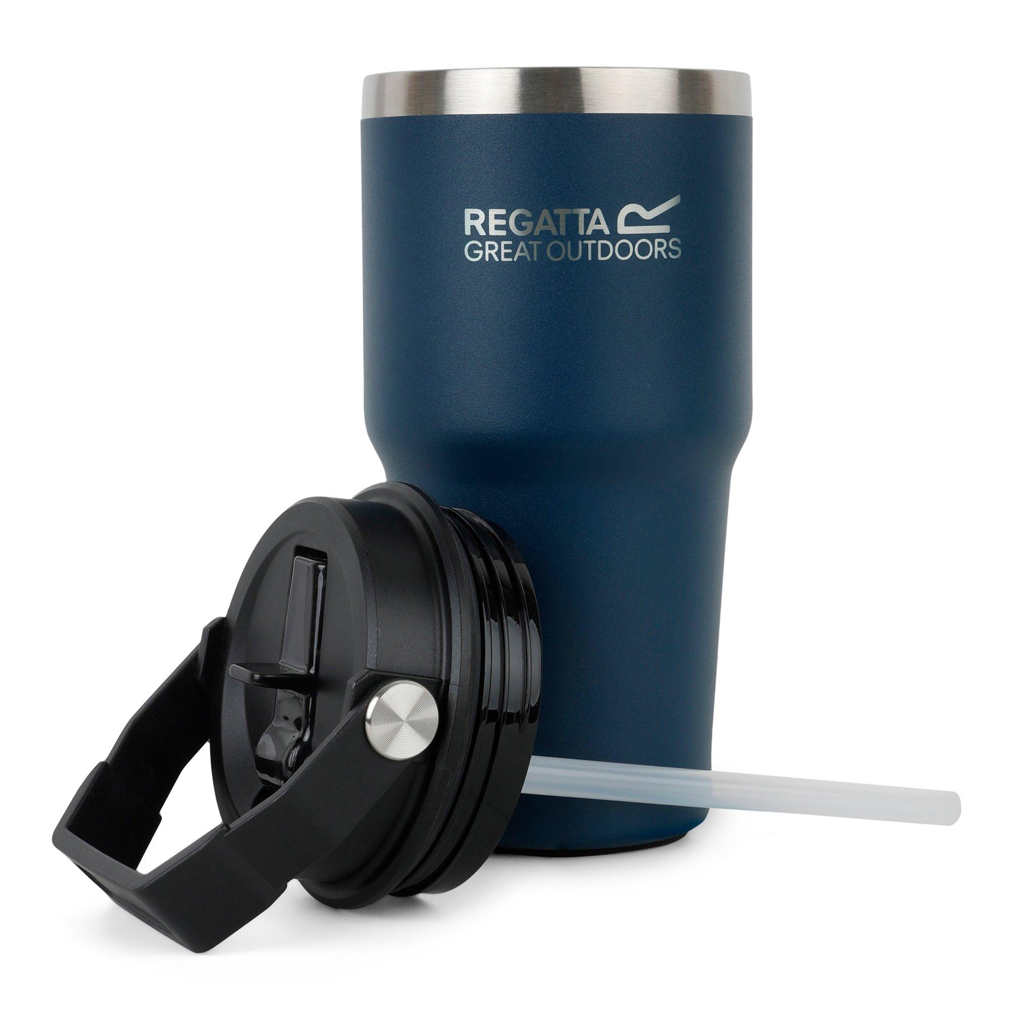 Moonlt Denim - Regatta - Thermulate Insulated 0.6L Flip-Top Tumbler - 3