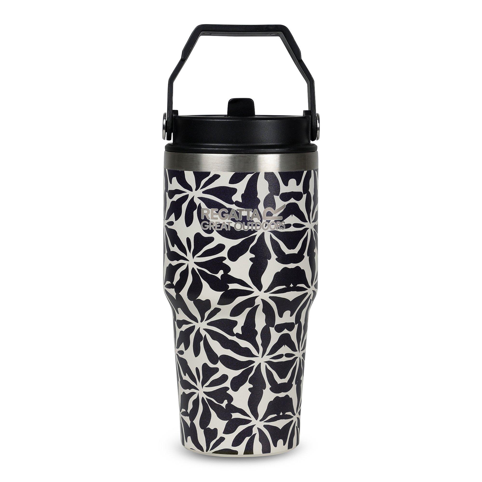 Abstrctflorl - Regatta - Thermulate Insulated 0.6L Flip-Top Tumbler - 2