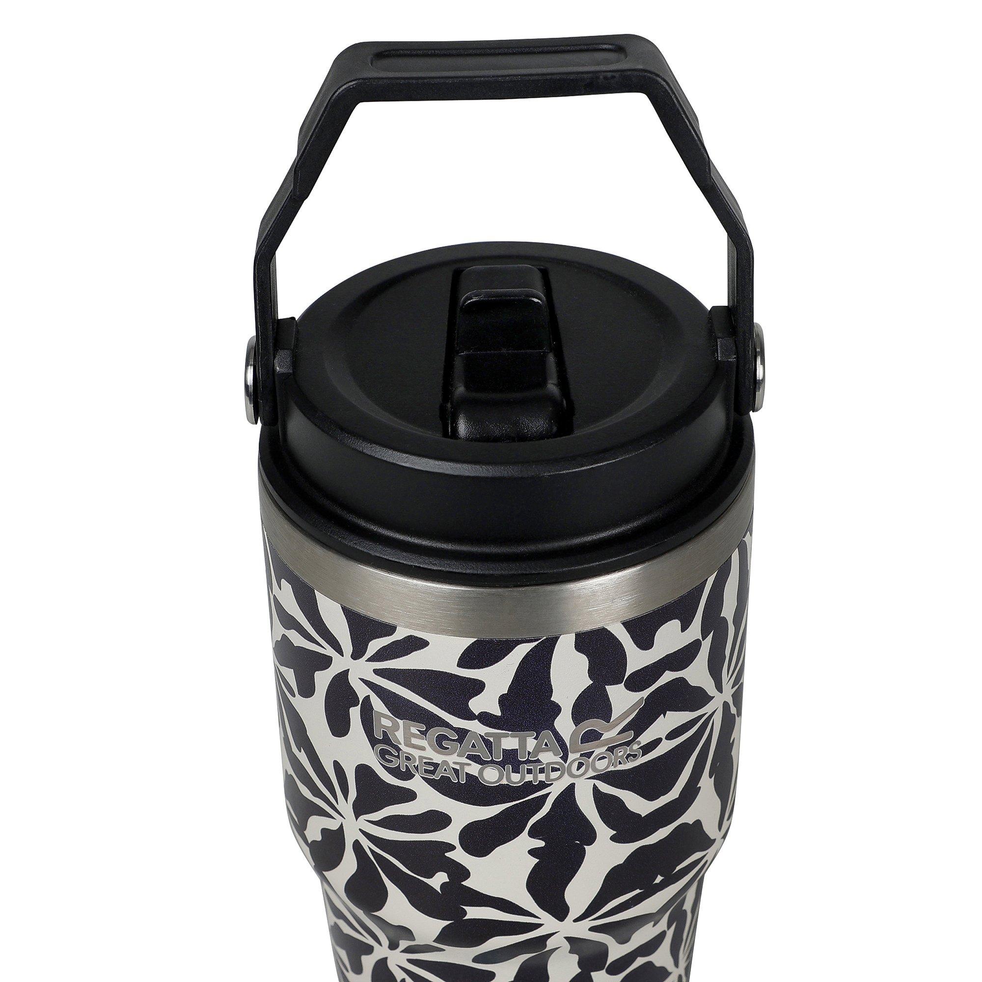 Abstrctflorl - Regatta - Thermulate Insulated 0.6L Flip-Top Tumbler - 6