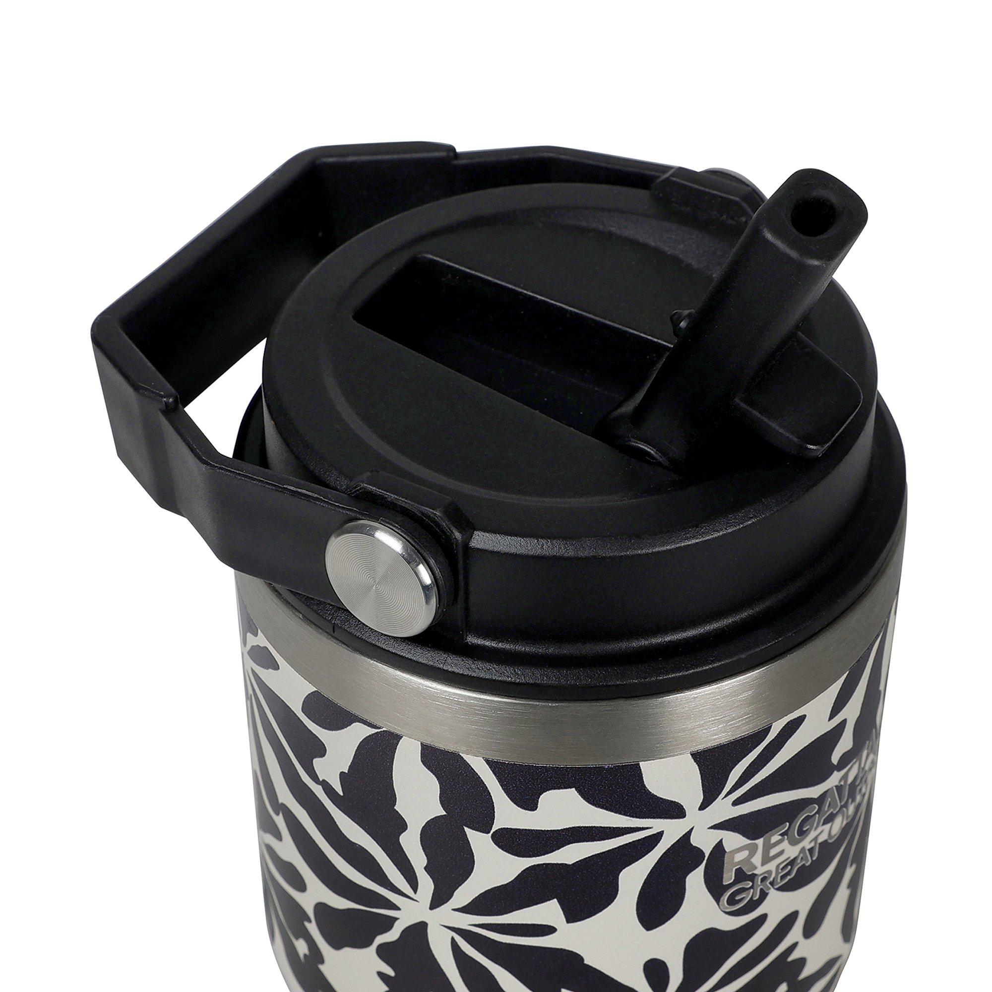 Abstrctflorl - Regatta - Thermulate Insulated 0.6L Flip-Top Tumbler - 7