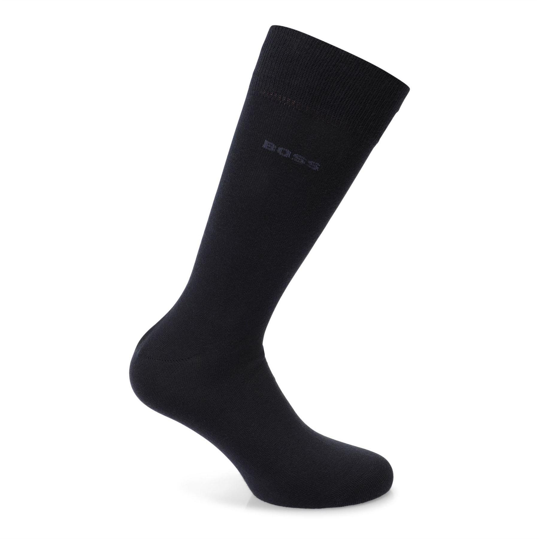 Blue - Boss - 2 Pack of Mini Pattern Socks - 3