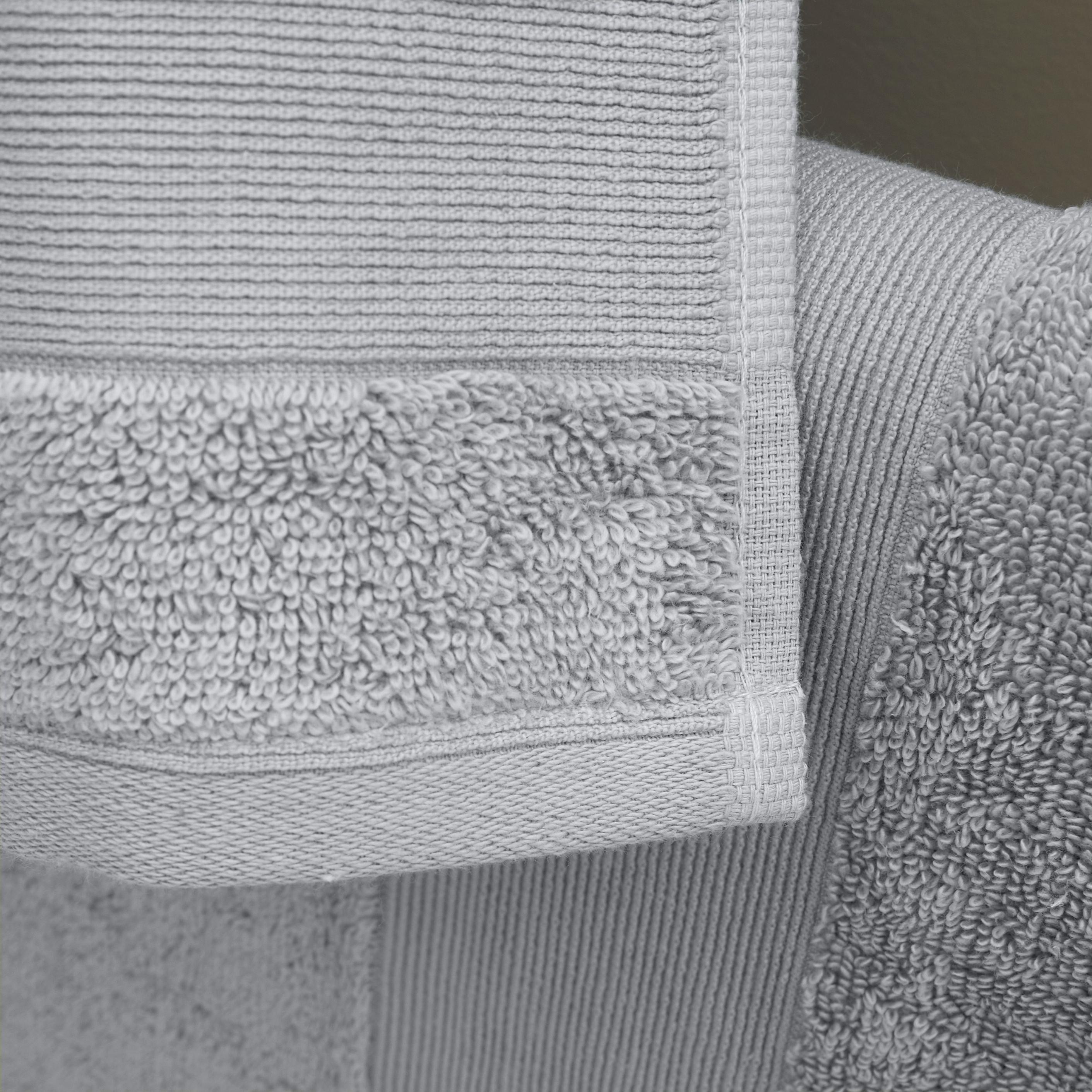 Silver Grey - Catherine Lansfield - Anti-Bacterial Cotton Towel - 2
