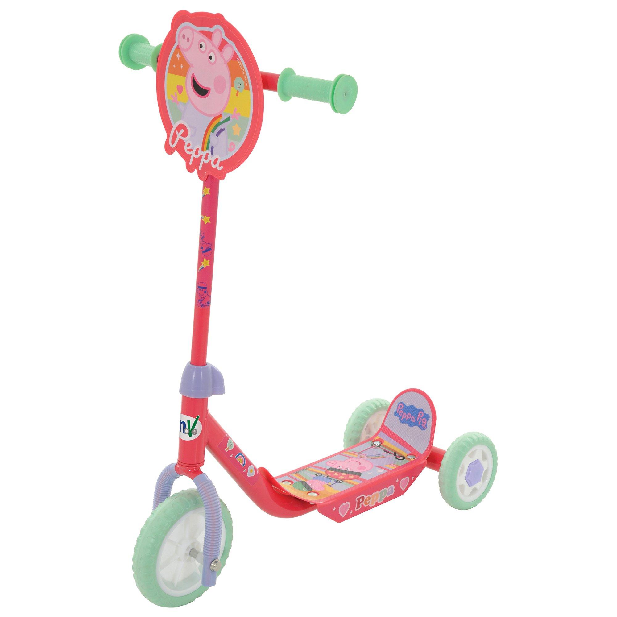 Multicoloured - Peppa Pig - Peppa Pig Deluxe Tri Scooter - 1
