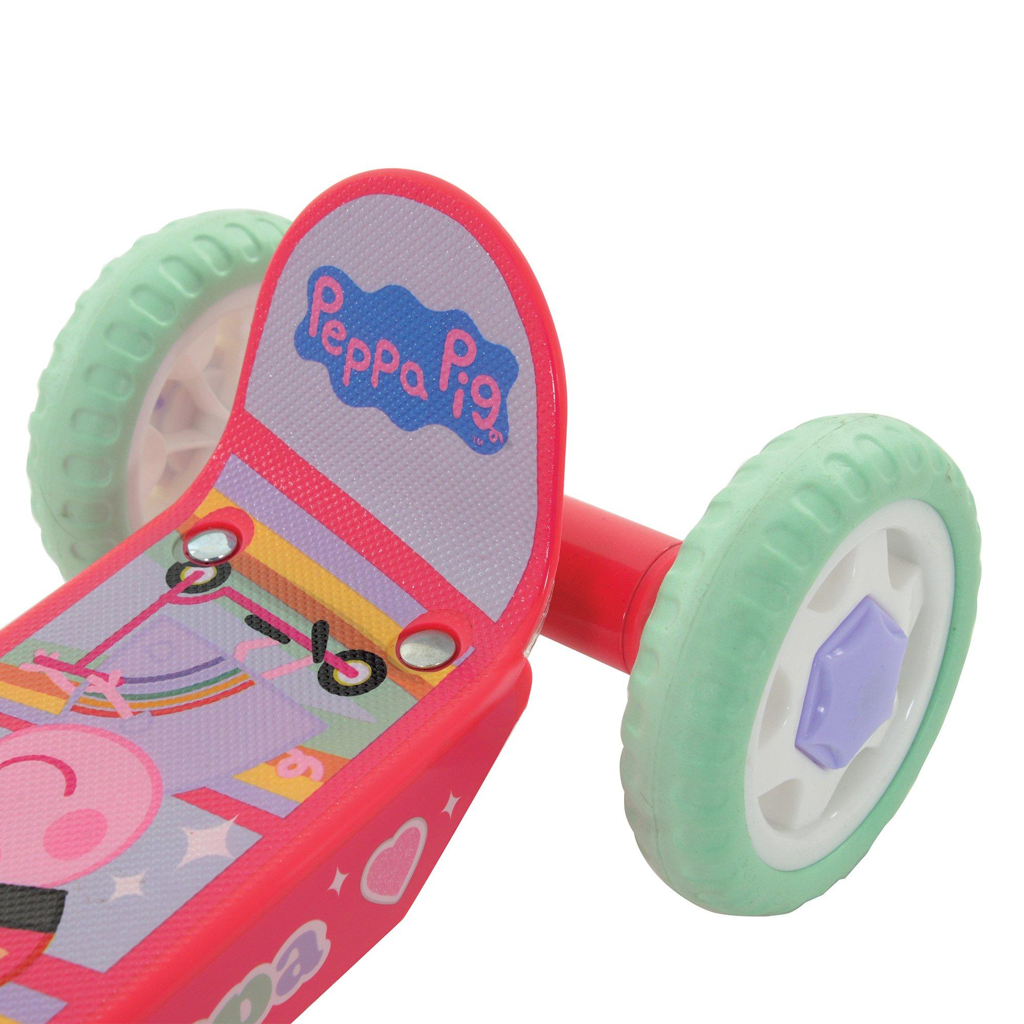 Multicoloured - Peppa Pig - Peppa Pig Deluxe Tri Scooter - 8