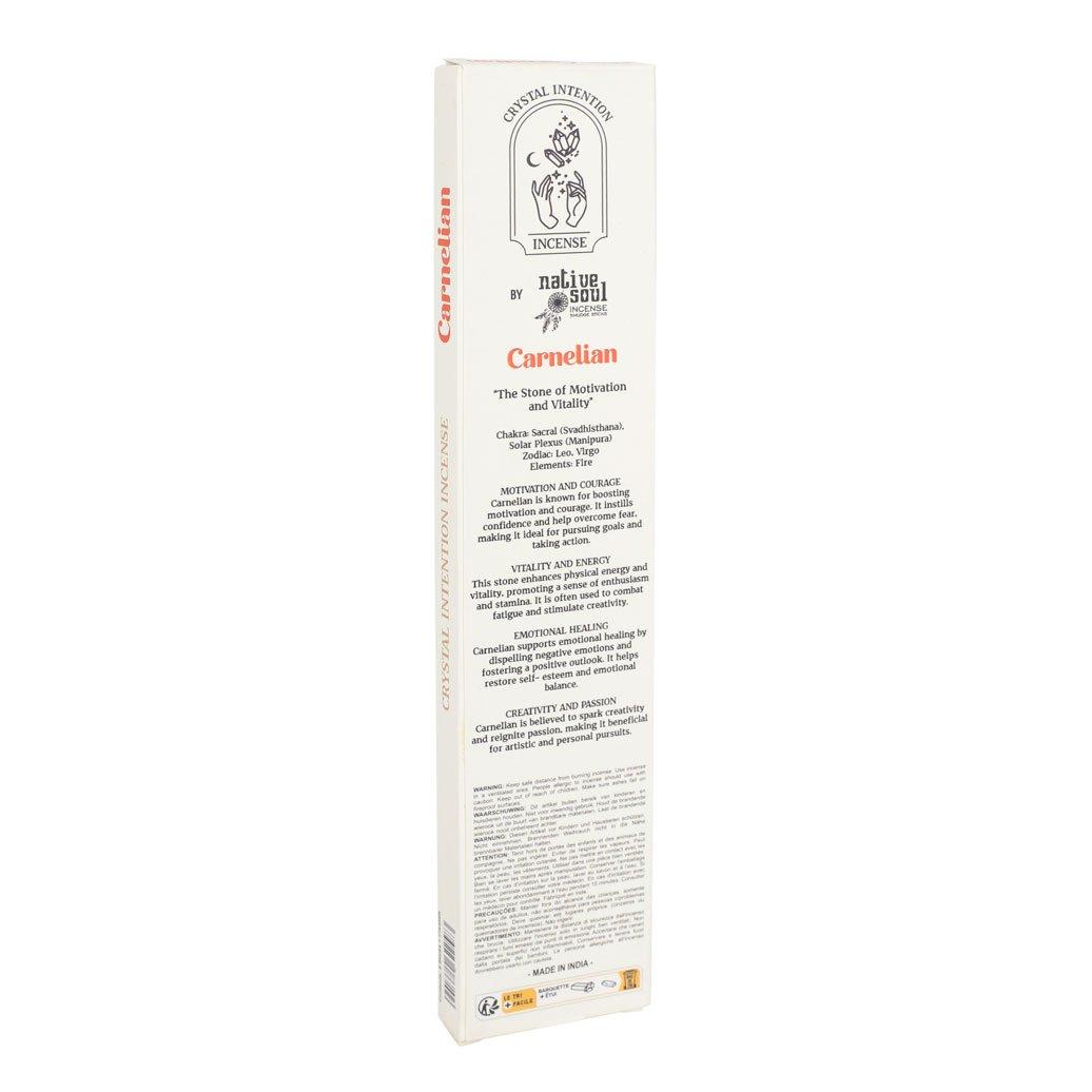 White - Something Different - 12 Packs of Native Soul Crystal Intentions Incense - 2