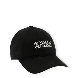 Ganni Logo Embroidered Baseball Cap