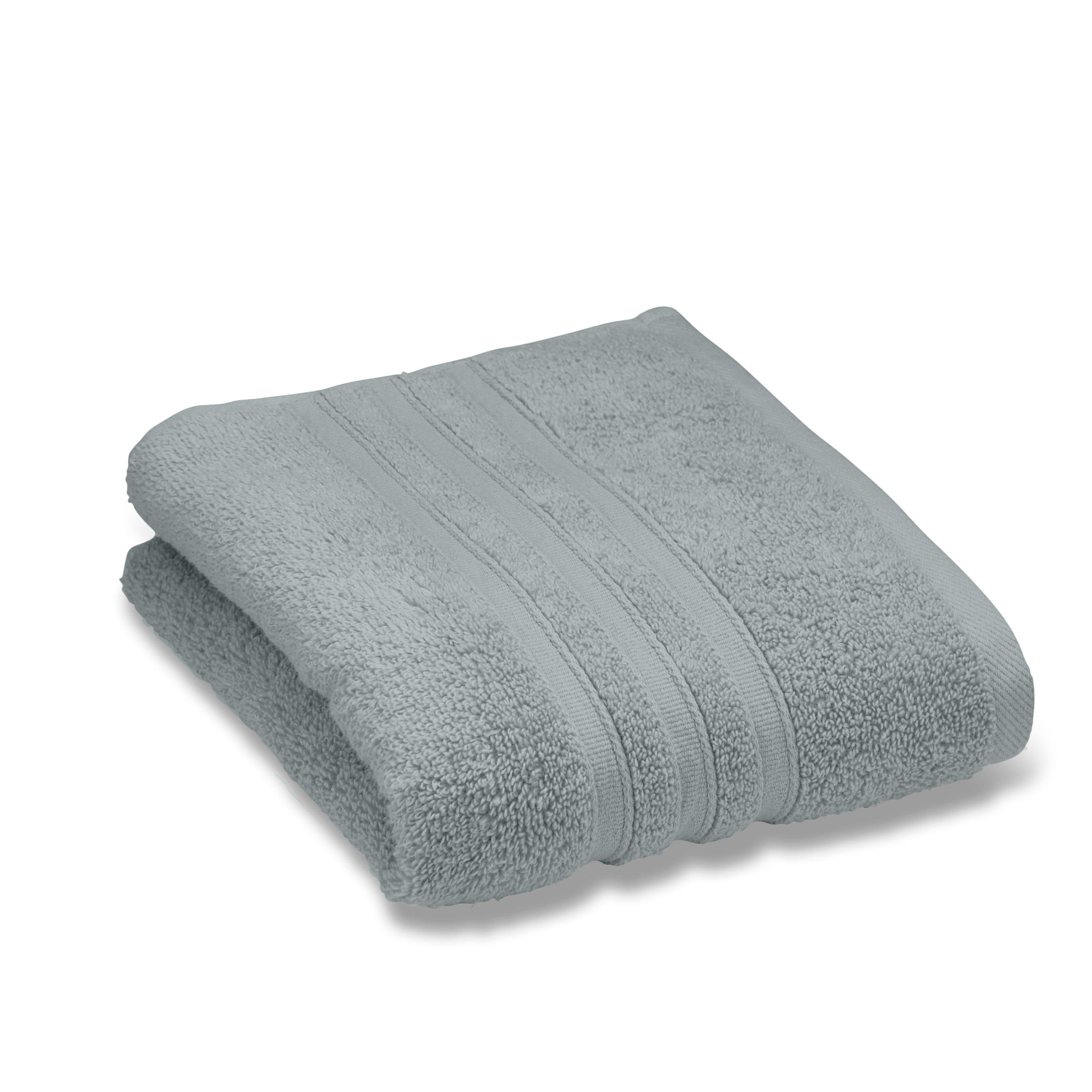 Sage Green - Catherine Lansfield - Zero Twist Cotton Towel - 5