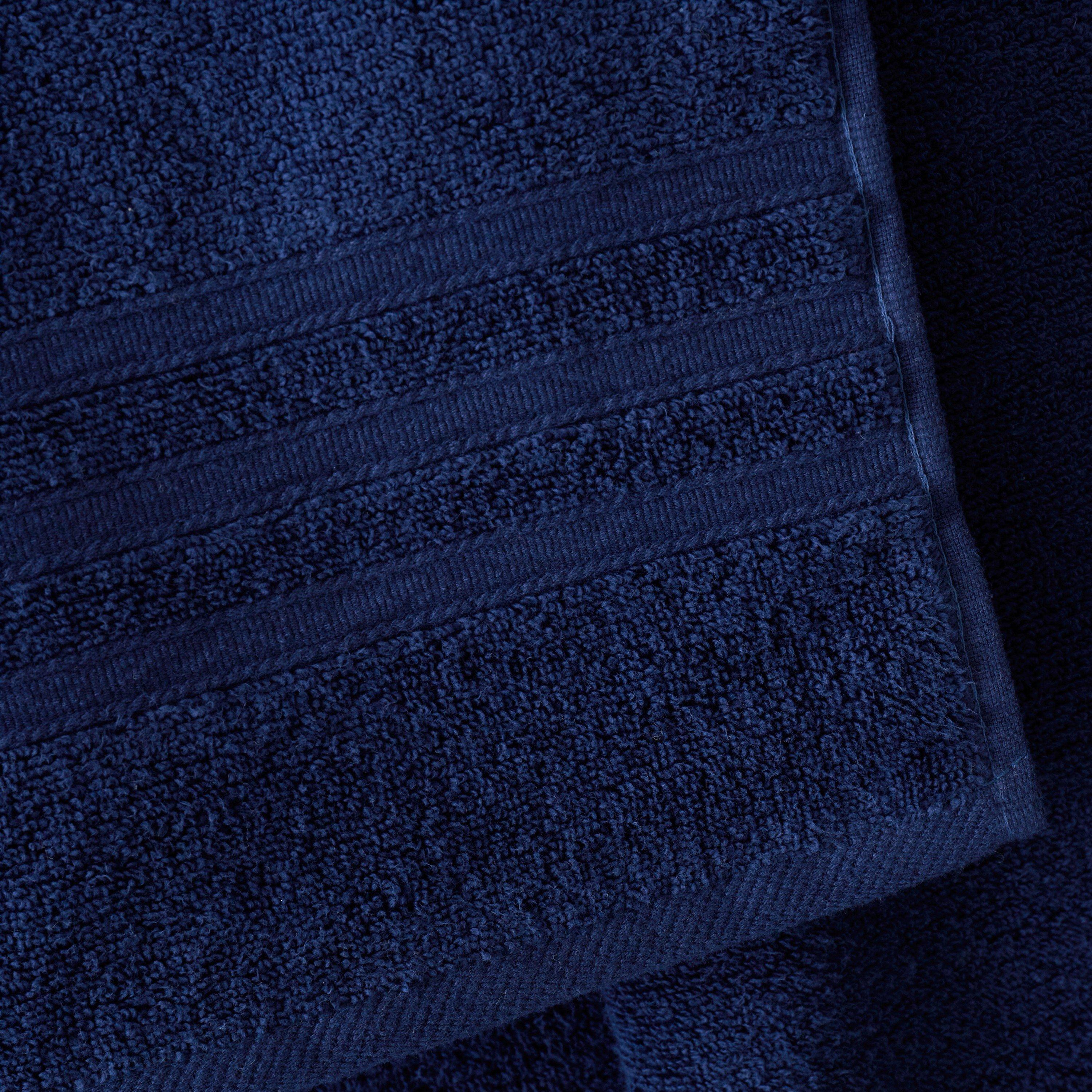 Navy Blue - Catherine Lansfield - Zero Twist Cotton Towel - 2