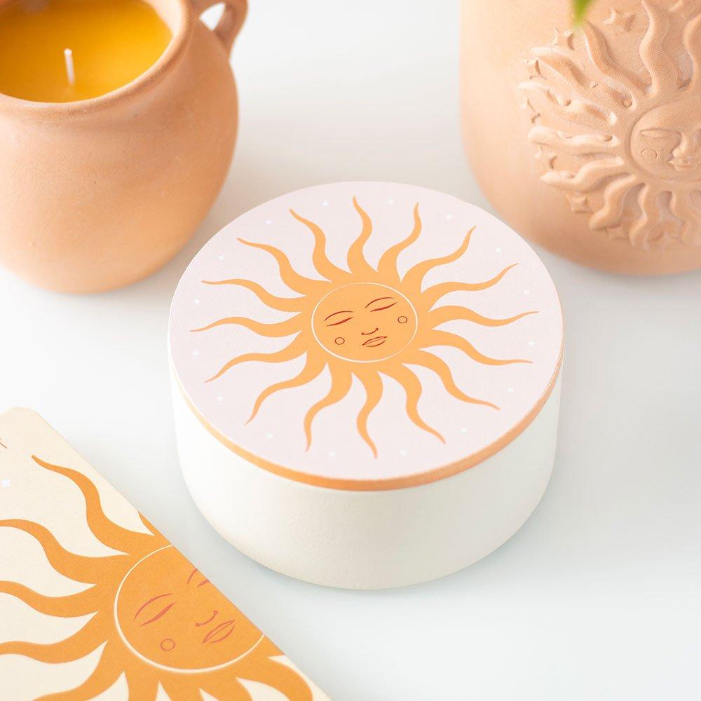 Cream - Something Different - Sun Jewellery Storage Box - 1