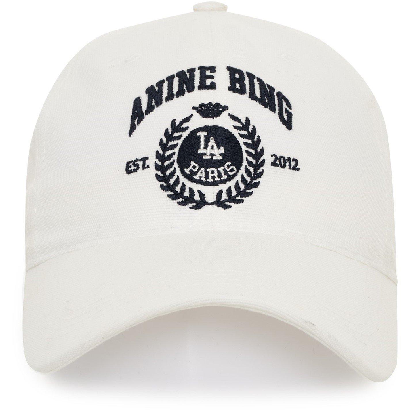 Anine Bing Womens Jeremy Baseball Cap - Beige - Ladies