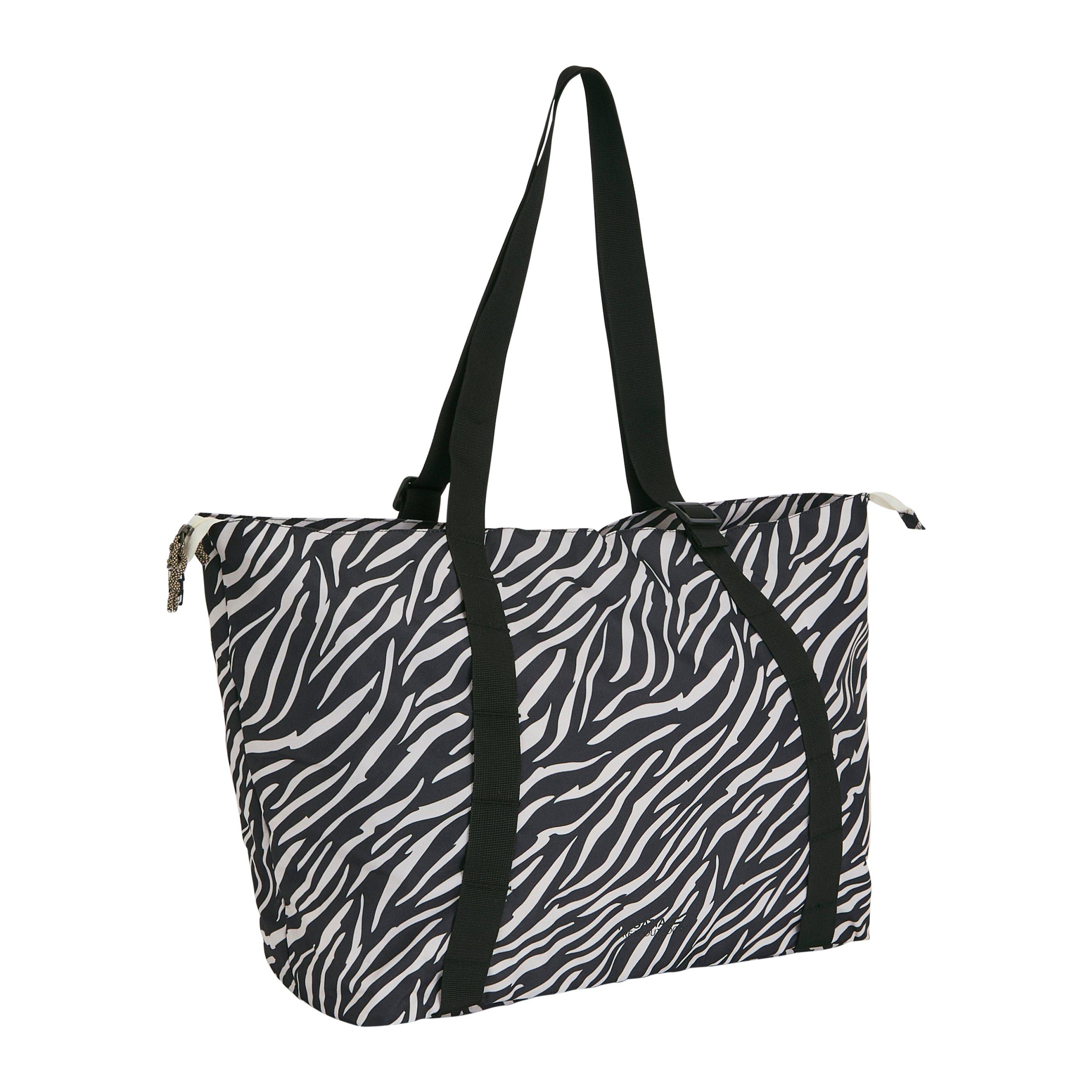 Blk/Whtzebra - Regatta - Boulder Water-Repellent Tote Bag - 3